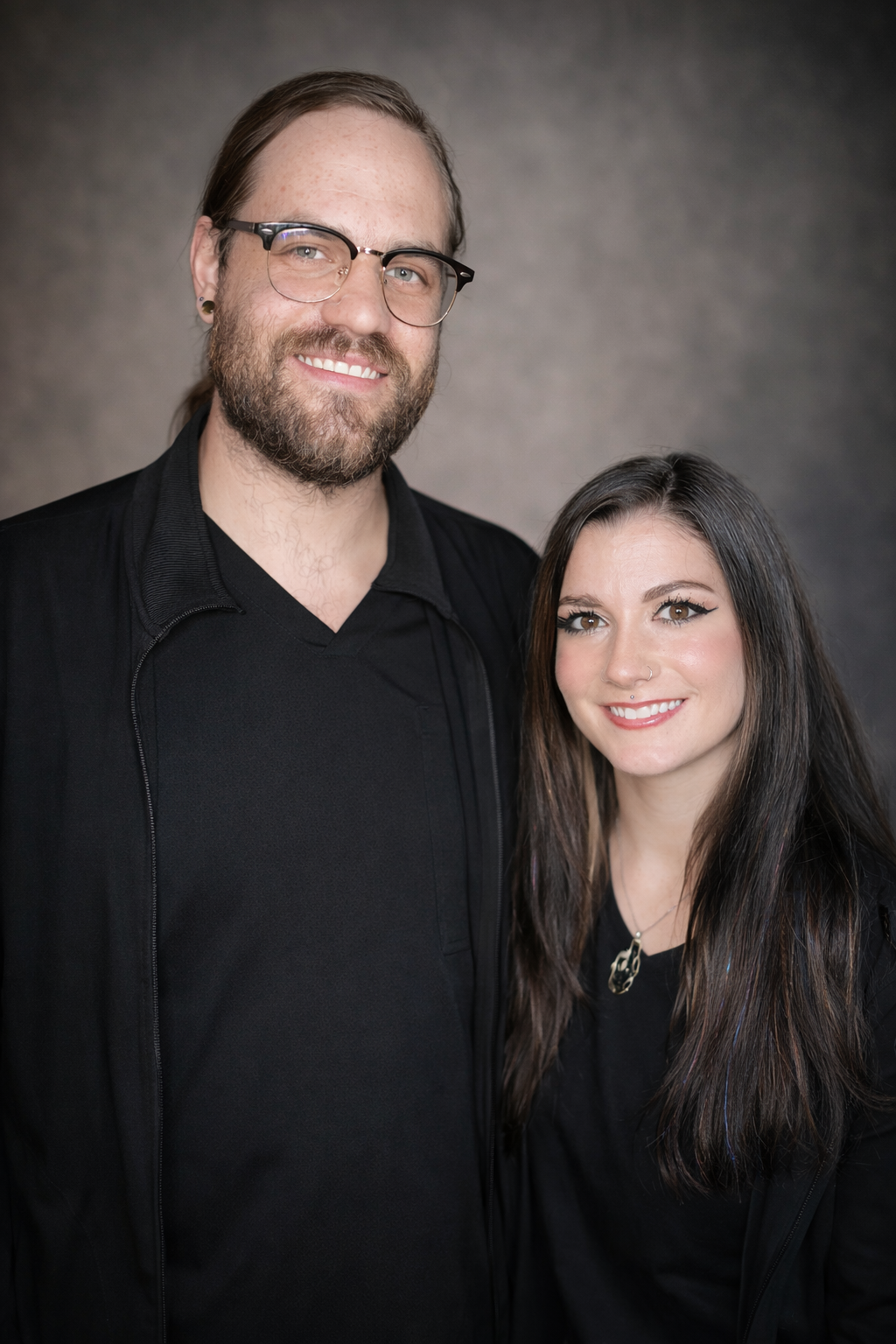 Two healthcare professionals, the co-owners/co-creators of Flow & Go IV therapy & wellness in Murfreesboro TN on the Murfreesboro Square