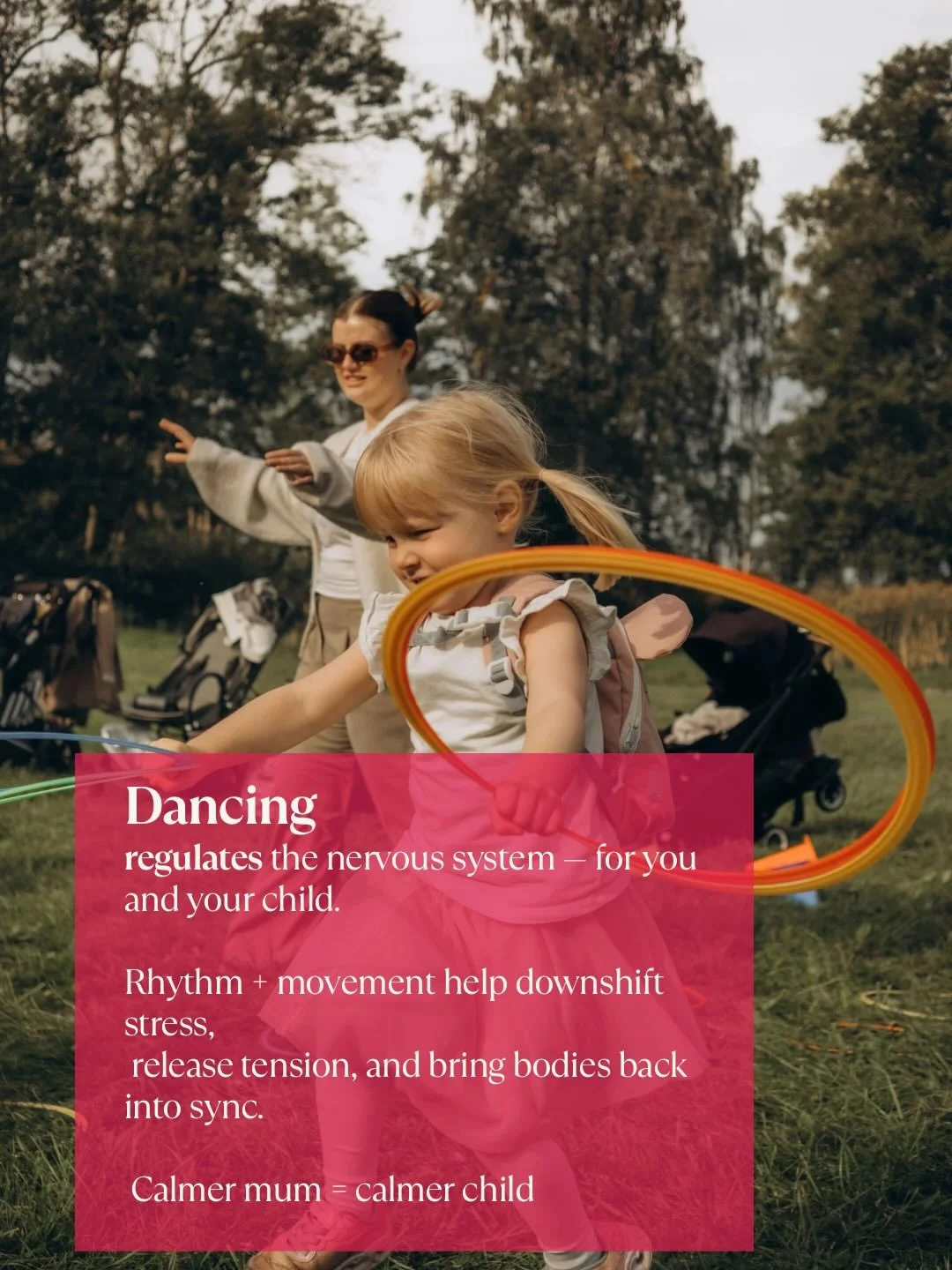 𝐎𝐧𝐞 𝐬𝐨𝐧𝐠 can change the tone of the whole day.
More on 𝐌𝐨𝐦 𝐉𝐚𝐦 soon 💃

#momjam #movementwithkids #nervoussystemregulation #mommovement #somaticmovement #parentandchild #barnistan