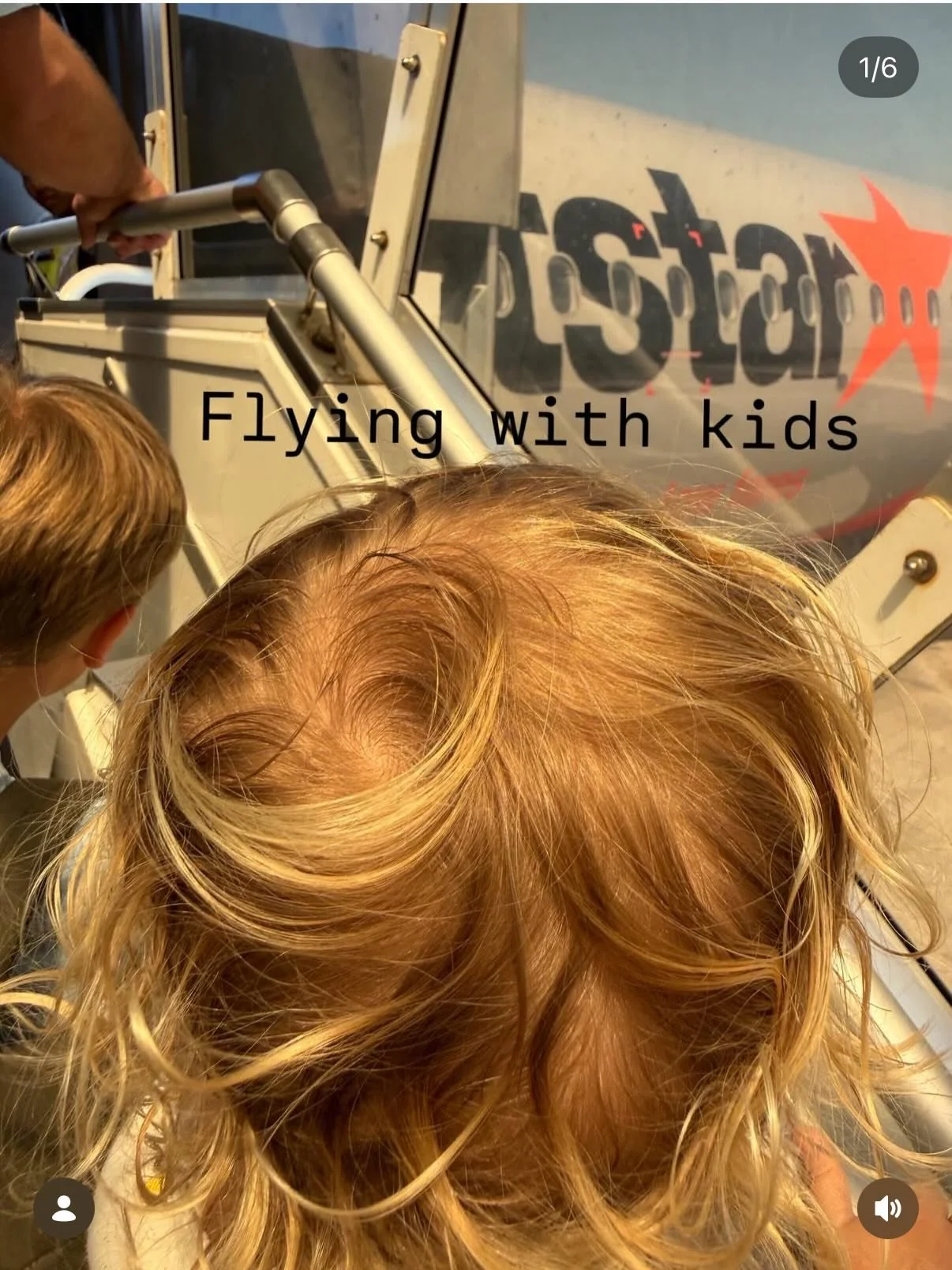 𝐅𝐥𝐲𝐢𝐧𝐠 𝐰𝐢𝐭𝐡 𝐤𝐢𝐝𝐬 𝐢𝐬𝐧&rsquo;𝐭 𝐚𝐛𝐨𝐮𝐭 𝐦𝐚𝐤𝐢𝐧𝐠 𝐢𝐭 𝐜𝐚𝐥𝐦.
It&rsquo;s sometimes about making it engaging &mdash; and sometimes about letting go.

When I fly with my kids, sometimes it goes well (usually when I&rsquo;m reste