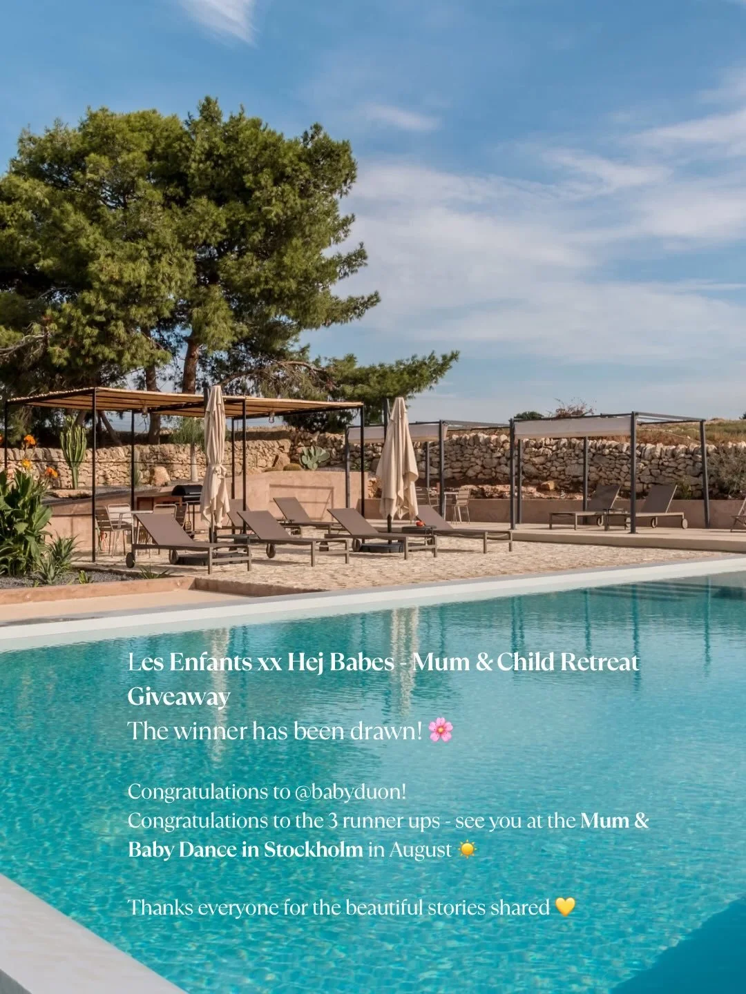 🌸 𝗠𝗼𝗺 &amp; 𝗖𝗵𝗶𝗹𝗱 𝗥𝗲𝘁𝗿𝗲𝗮𝘁 𝗚𝗶𝘃𝗲𝗮𝘄𝗮𝘆 
𝗪𝗶𝗻𝗻𝗲𝗿 𝗔𝗻𝗻𝗼𝘂𝗻𝗰𝗲𝗺𝗲𝗻𝘁 🌸

💛 Big thanks to everyone who shared their beautiful stories. So many inspiring mums and such beautiful friendships that have blossomed through your