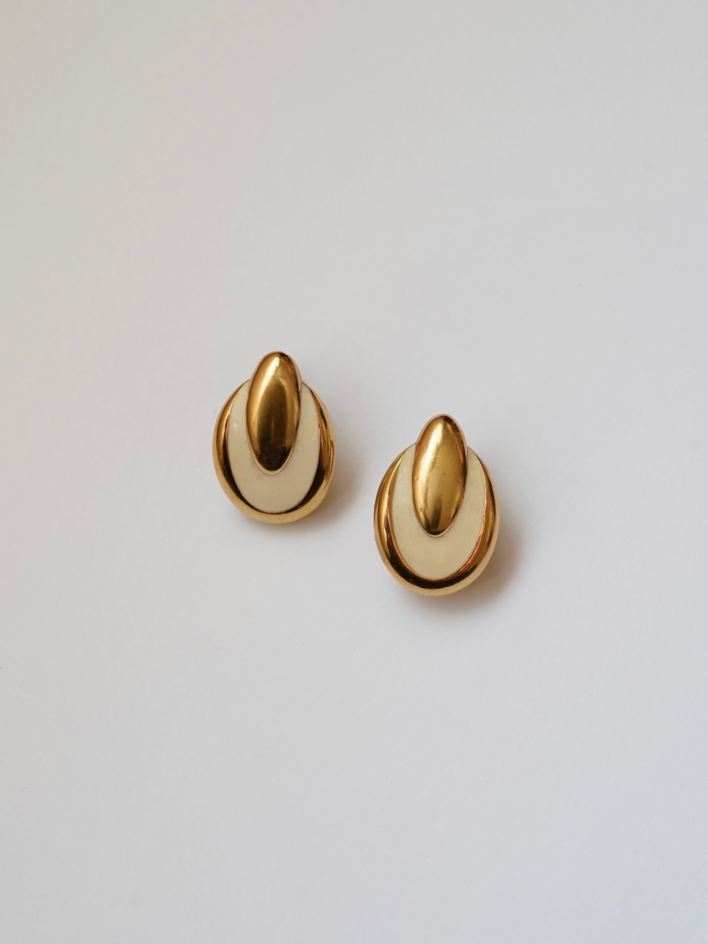 White+and+Gold+Tone+Earrings.jpg