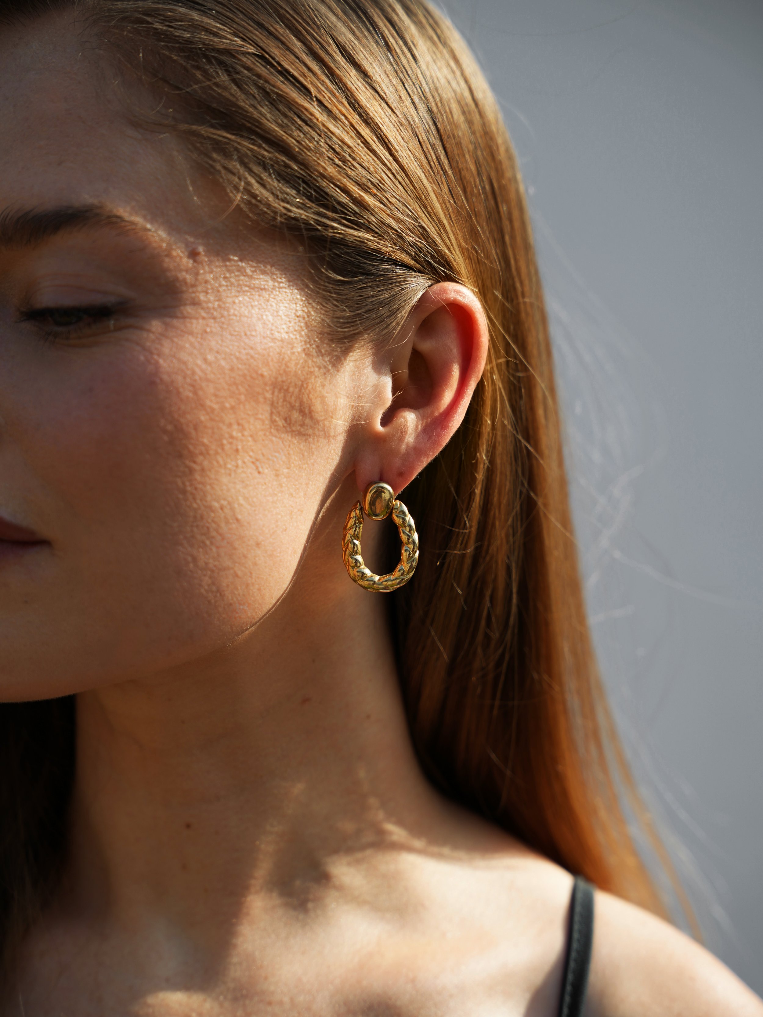 Braided Hoop Drop Down Earrings 2.JPG