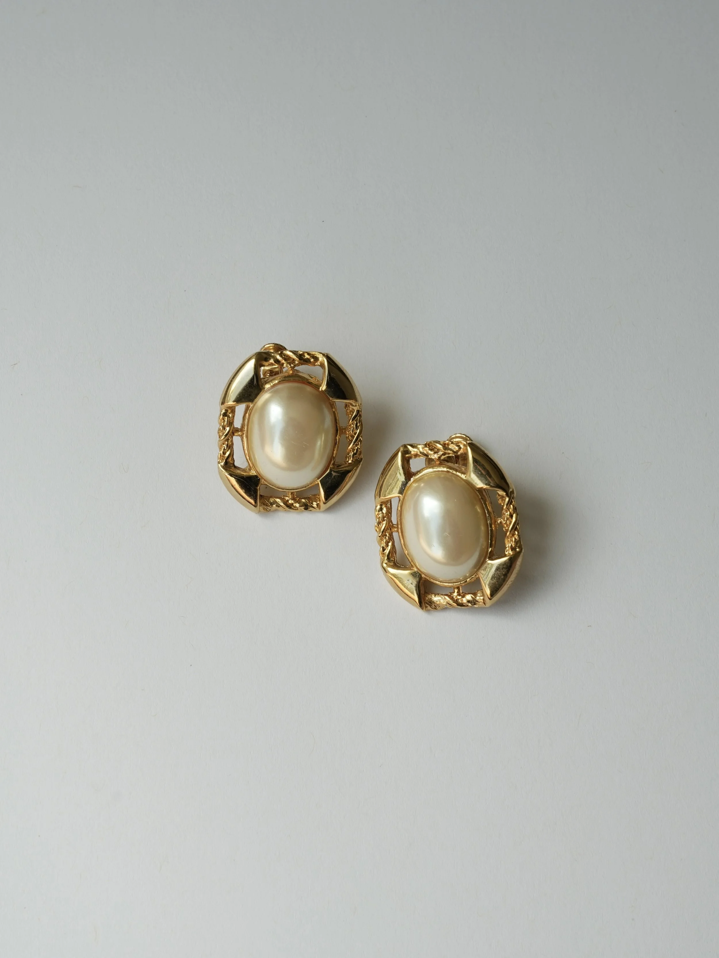 Pearl Frame Stud Earrings.jpg