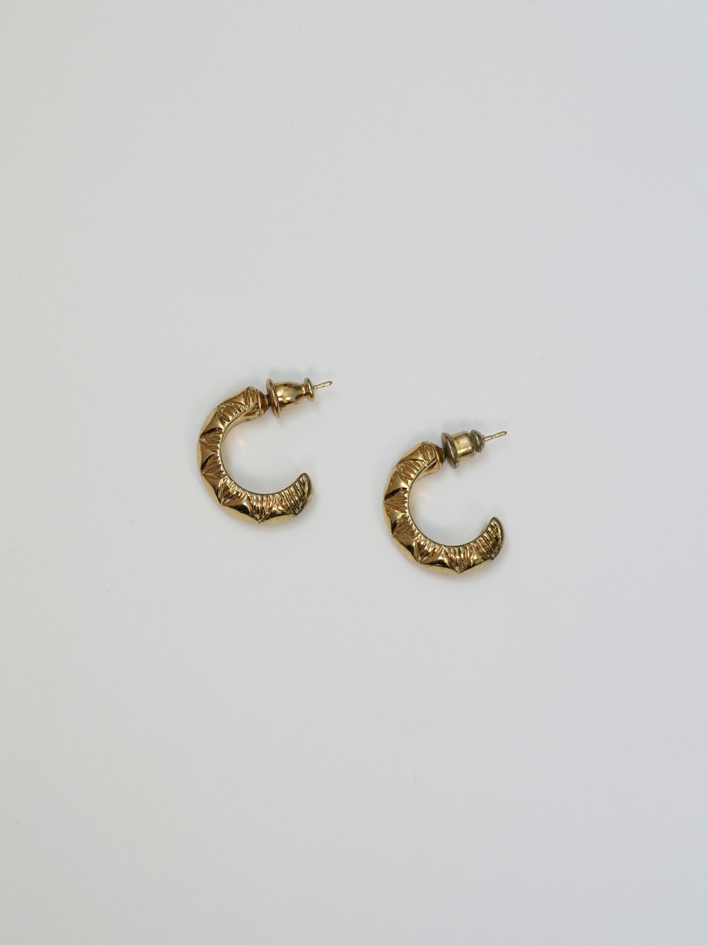 Diamond Design Half Hoop Earrings.jpg