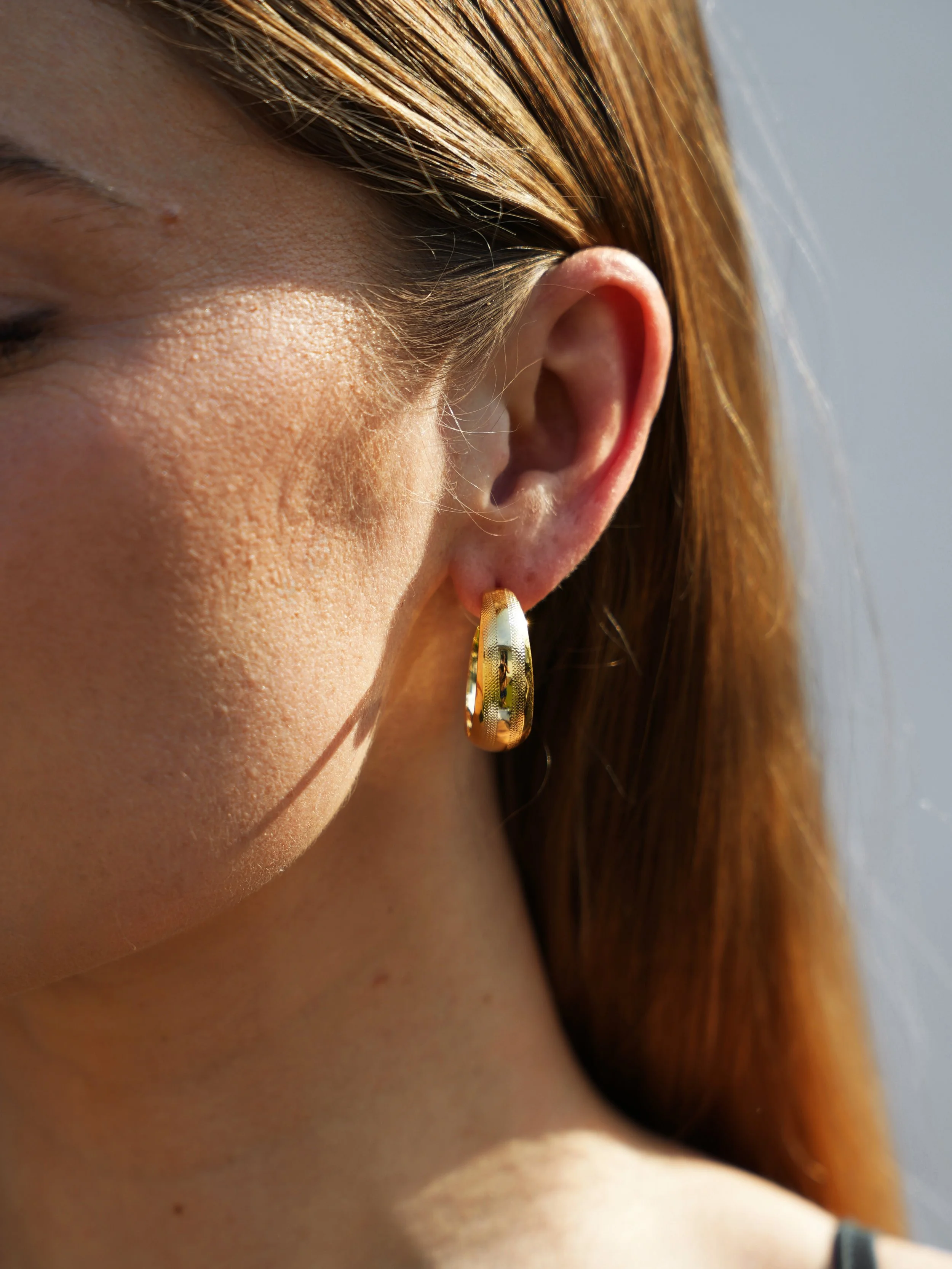 Classic Textured Hoop Earrings.JPG