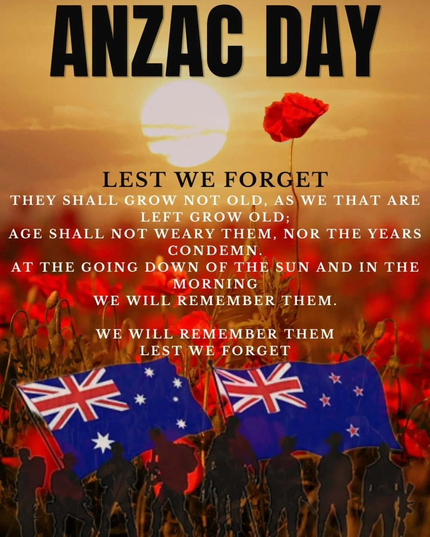 On ANZAC Day, we pause to remember and honour the courage, sacrifice, and spirit of all past and present service men and women who have served our country.

The Geelong Rams stand united in paying our respects to those who have given so much, both on