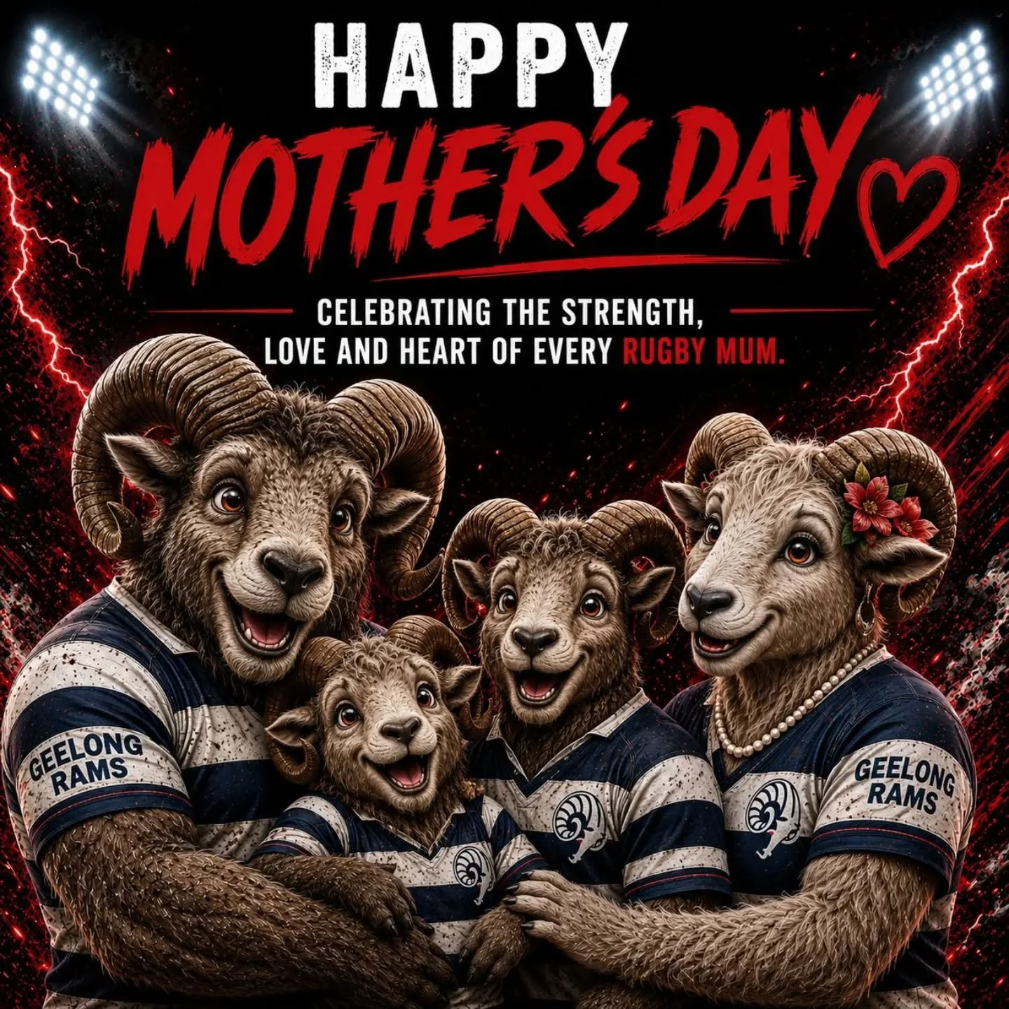 To all of our mums, thank you for everything that you do. We love you all