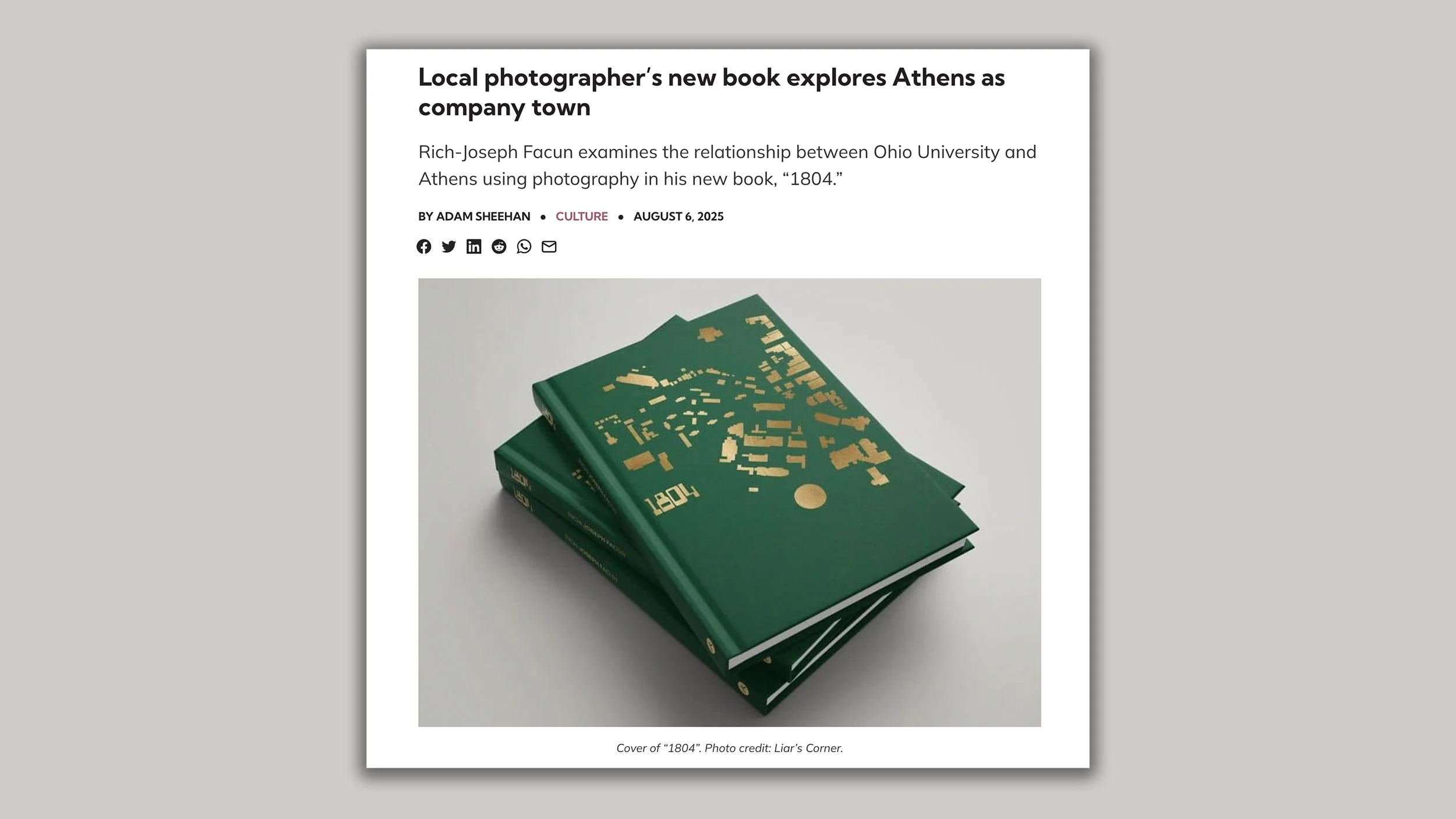 1804: In the News