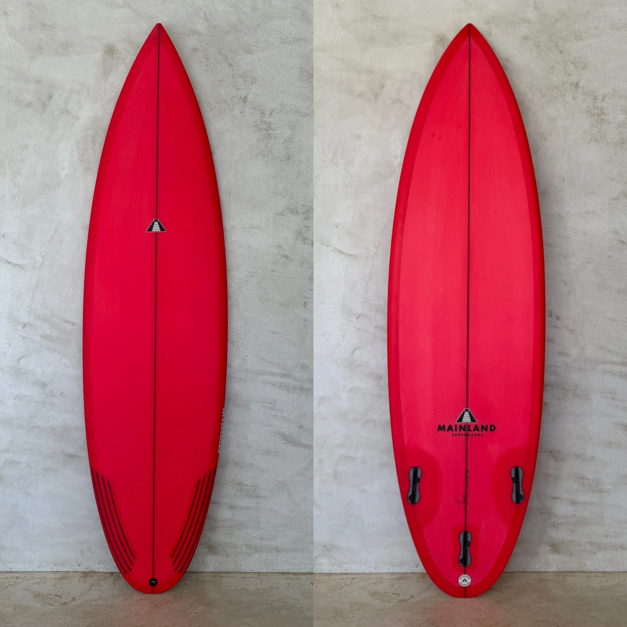 zorra red custom surfboard made in mexico.JPG