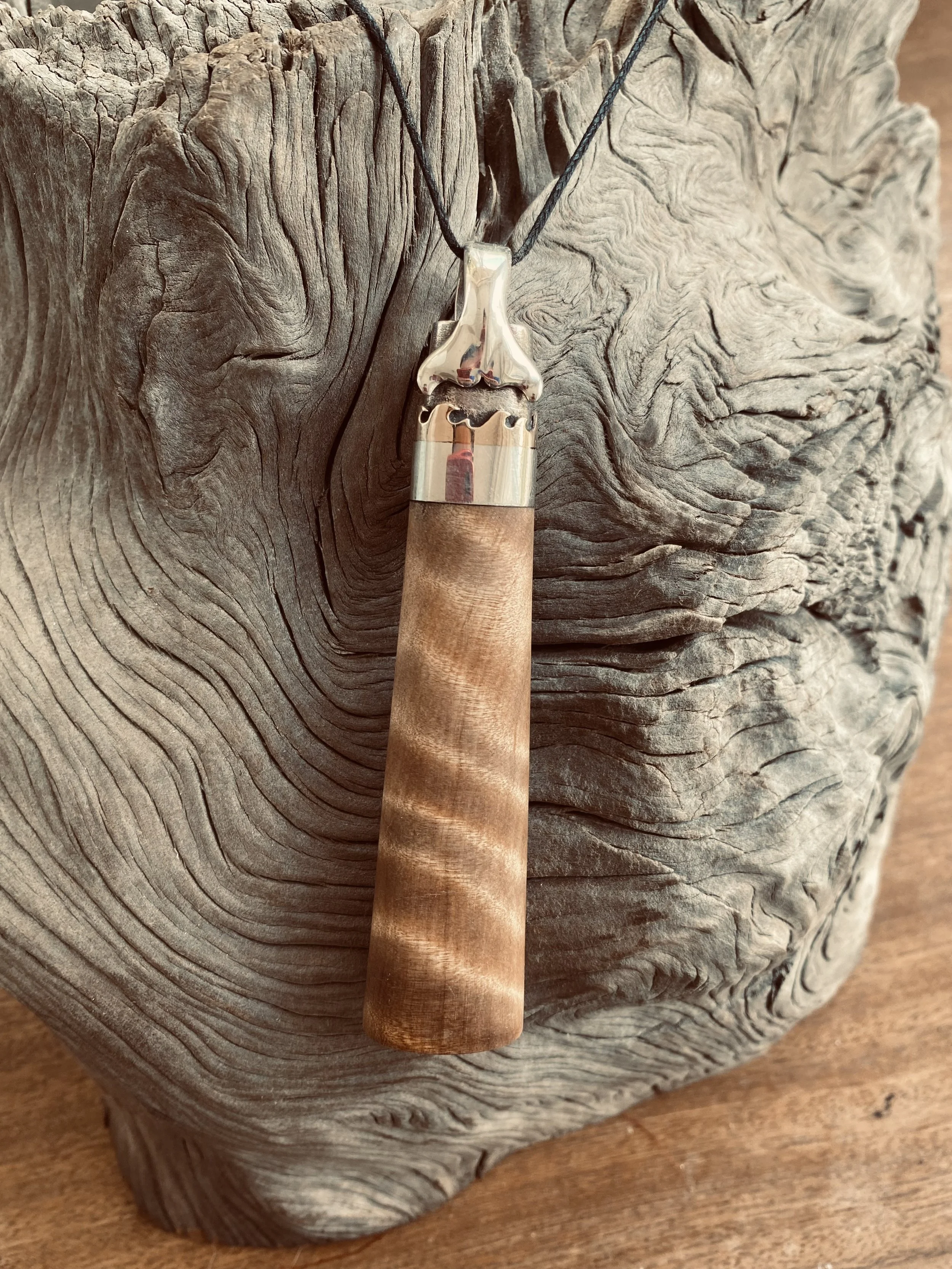 swamp kauri pendant