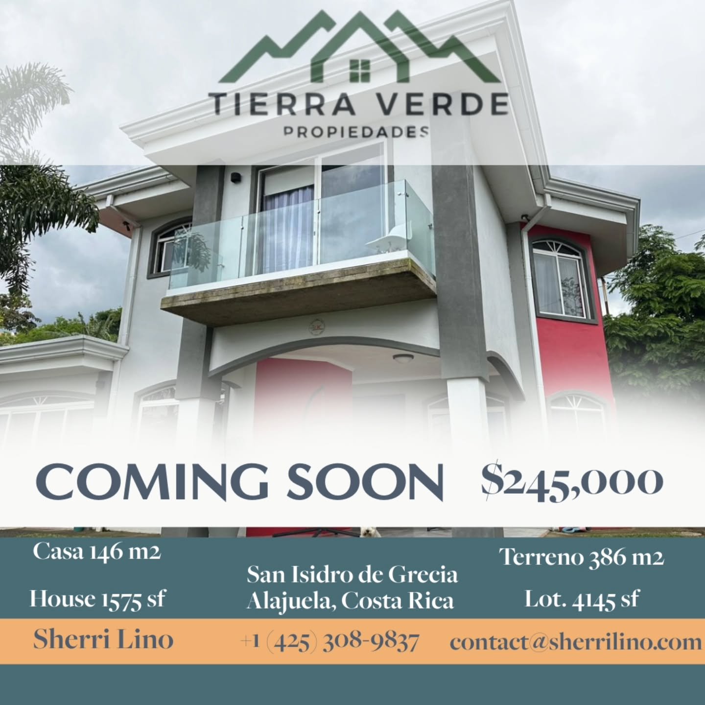 This is a great opportunity for investors, retirees, and expats. 

✨️Details coming soon.

#sherrilinorealestate #tierraverdeproperties ##costaricarealestate #sanisidrodegrecia