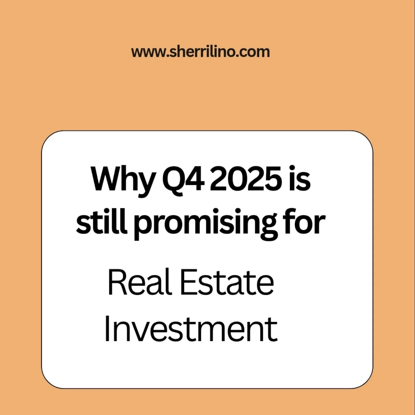 Swipe through to discover the four key factors that make 2025 a prime time for real estate investment in Washington State:

Slide 1: &quot;Investment Gold&quot; 
In 2025, Washington state's real estate market is set to sparkle like never before. With