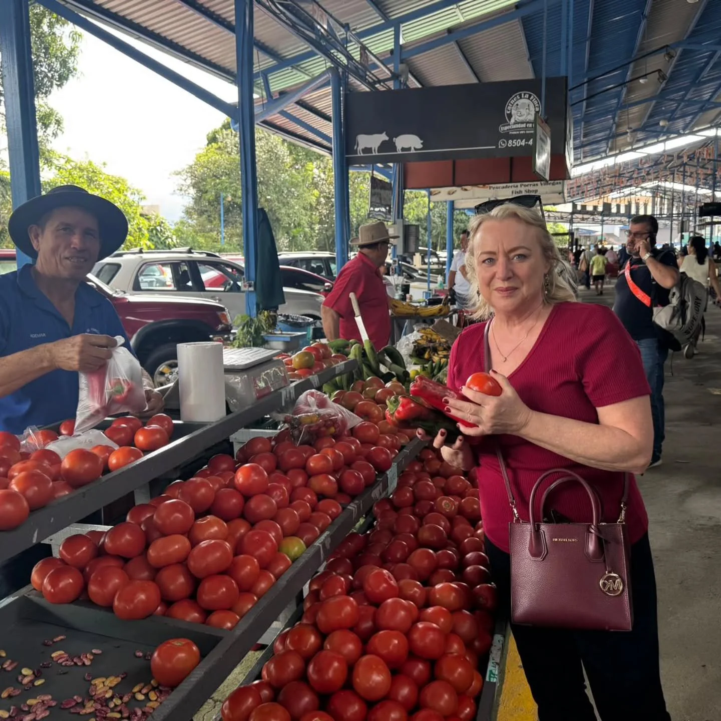 A Day in Costa Rica: The Farmers Market 

Every Friday AM when I&rsquo;m in Grecia I look forward to visiting my favorite Farm Vendors, who bring the freshest produce to the market. 🍅🥗 

These are some of my favorites, and Walter&rsquo;s wide varie
