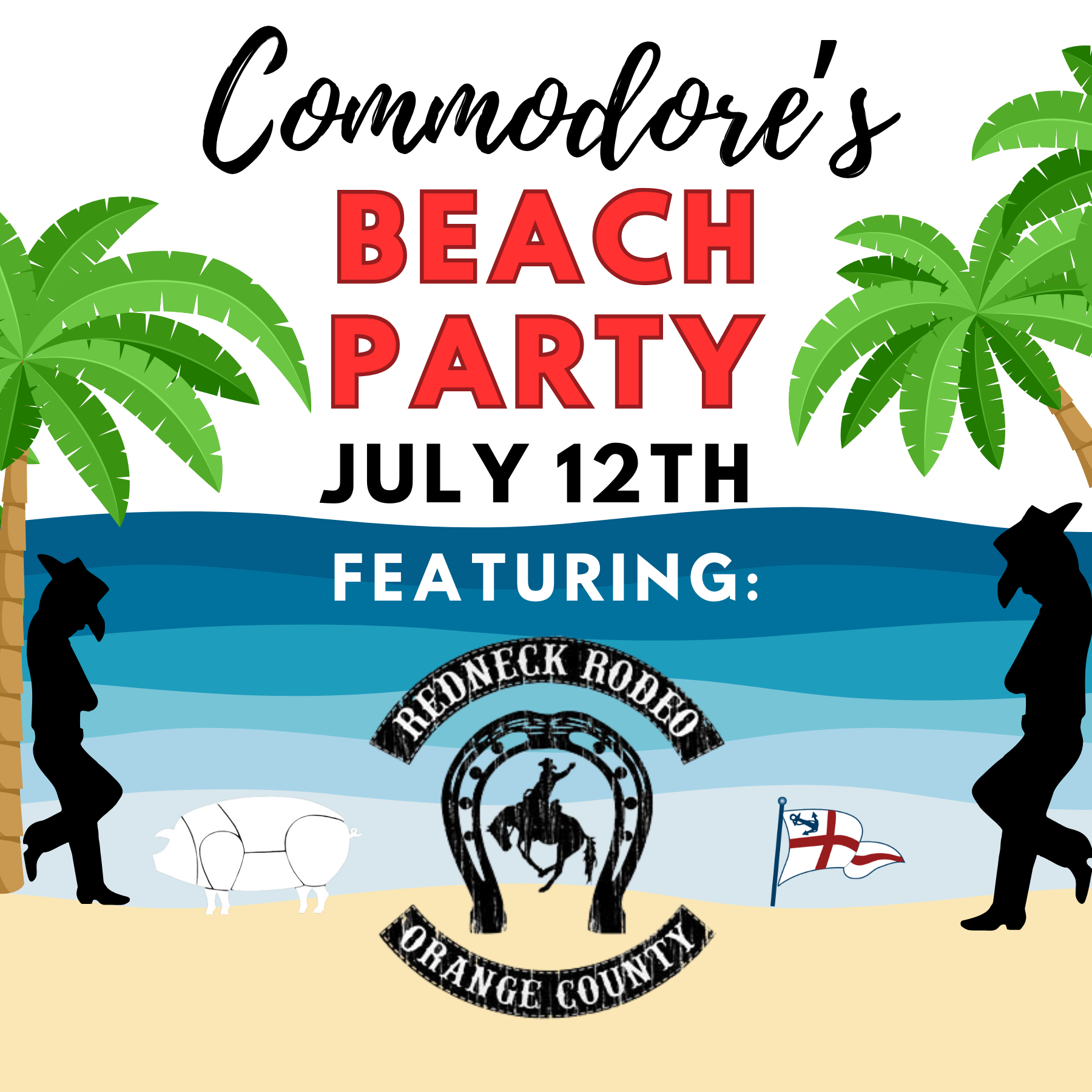 Commodore’s Beach Party