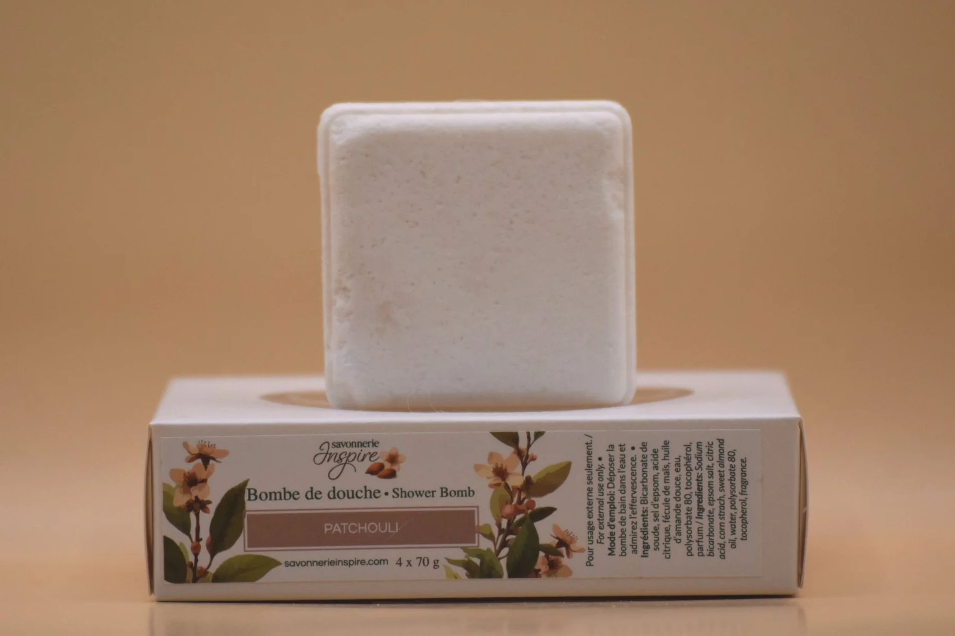 Bombe de bain/douche Patchouli