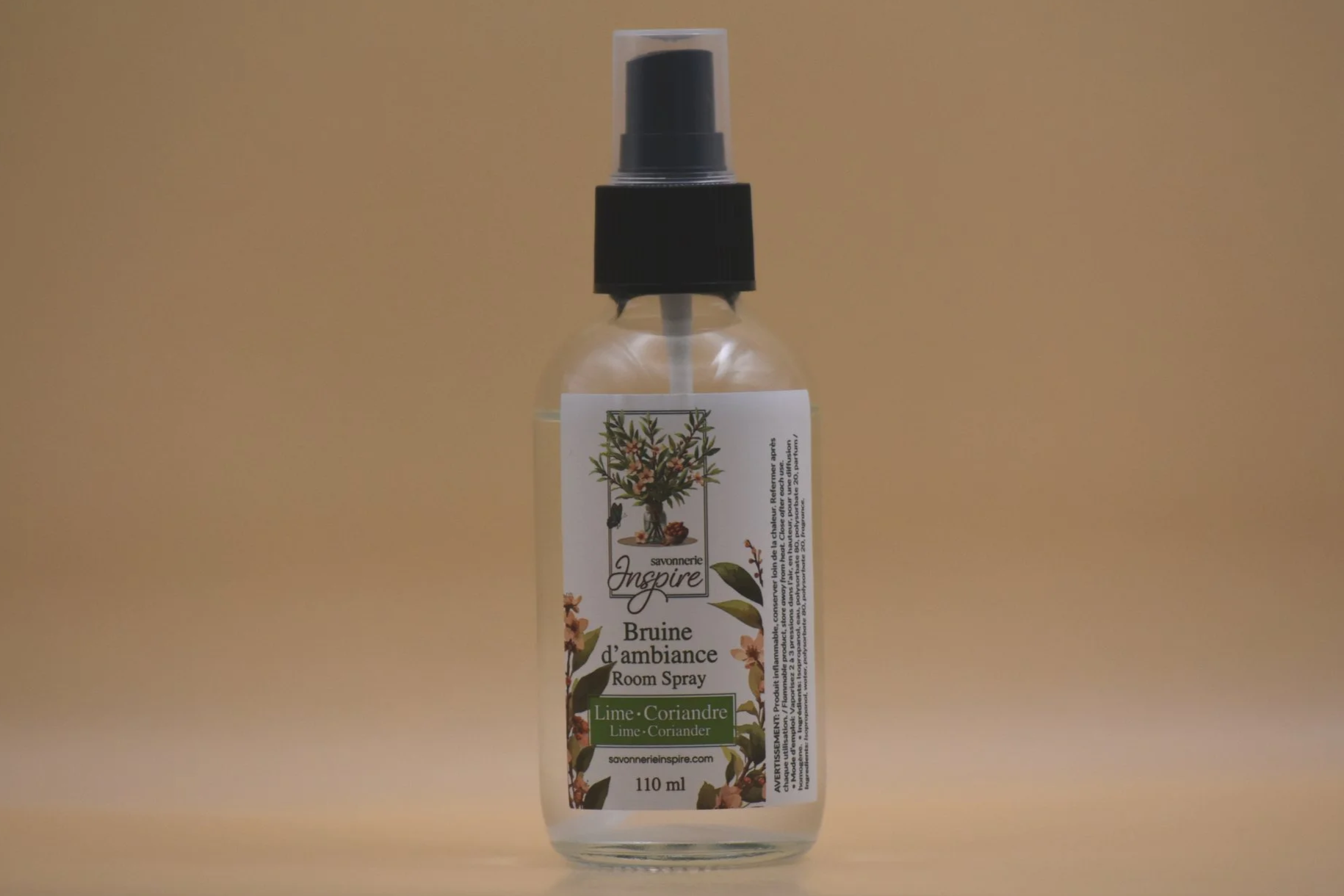 Bruine d'ambiance Lime et coriandre