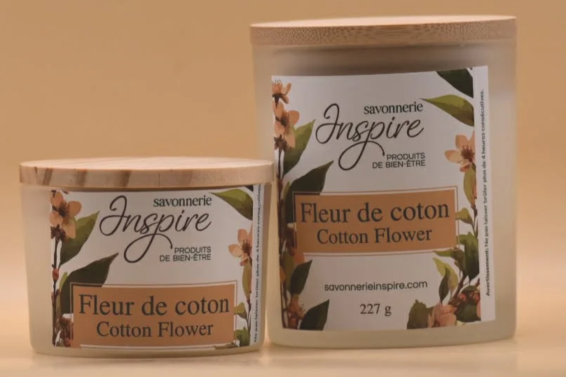 Chandelle Fleur de coton
