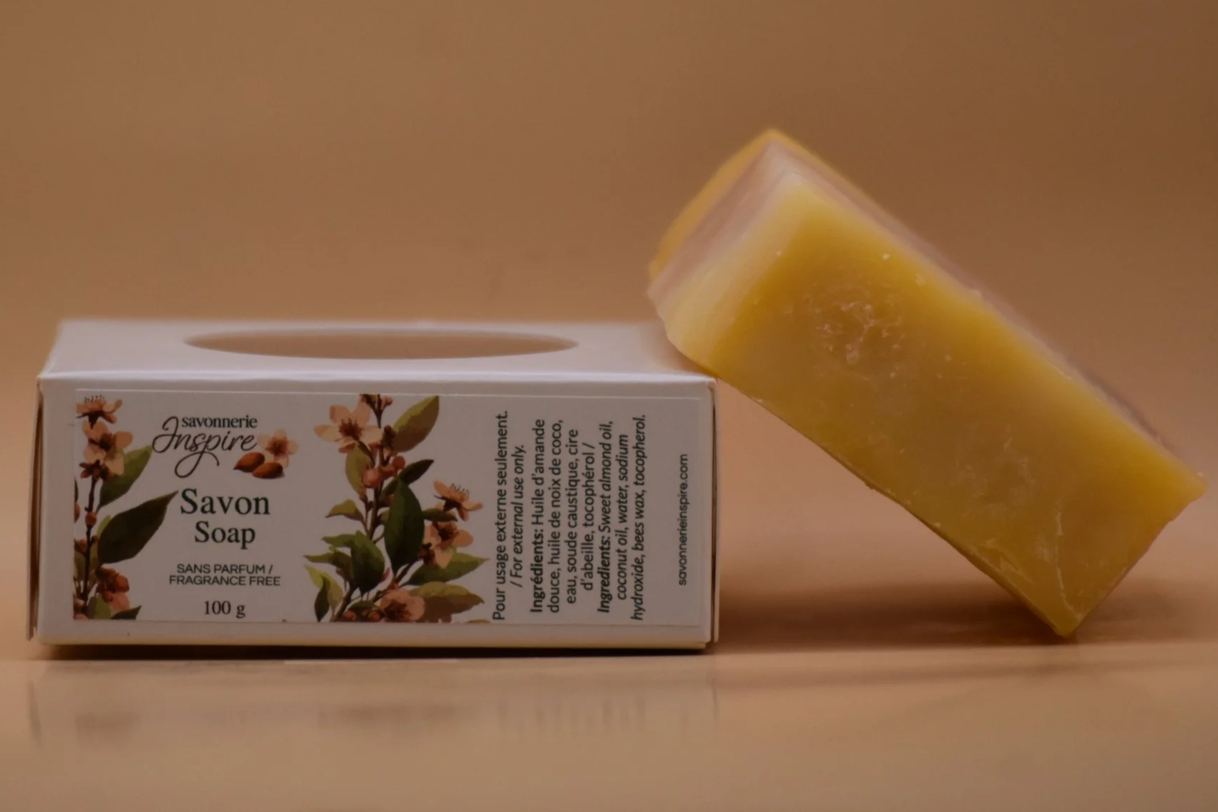 Savon sans parfum