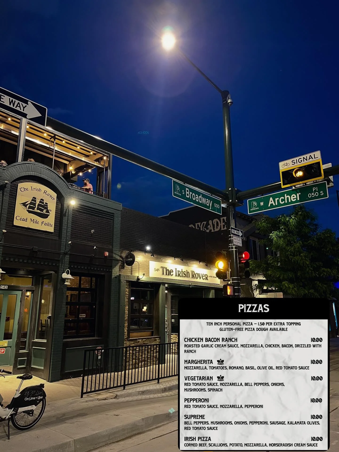 $10 Pizza Every Monday!
Plus @ShowcaseOfTheMondays Comedy Show at 8pm!