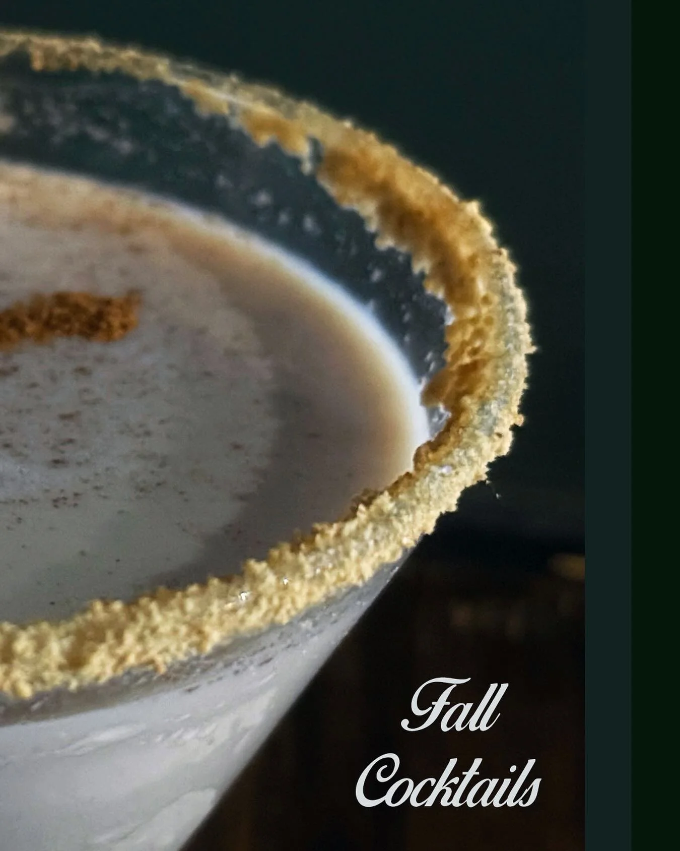 New Fall Cocktails menu @theirishroverpub including this Tequila Spiced Chai Latte!