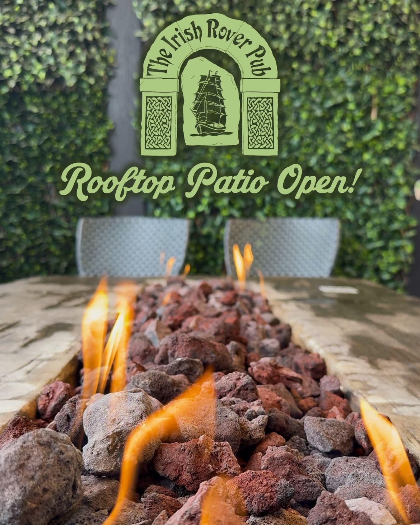 The Rooftop is open! Even on snow days. Half-Off Fish &amp; Chips until 10:00 PM.