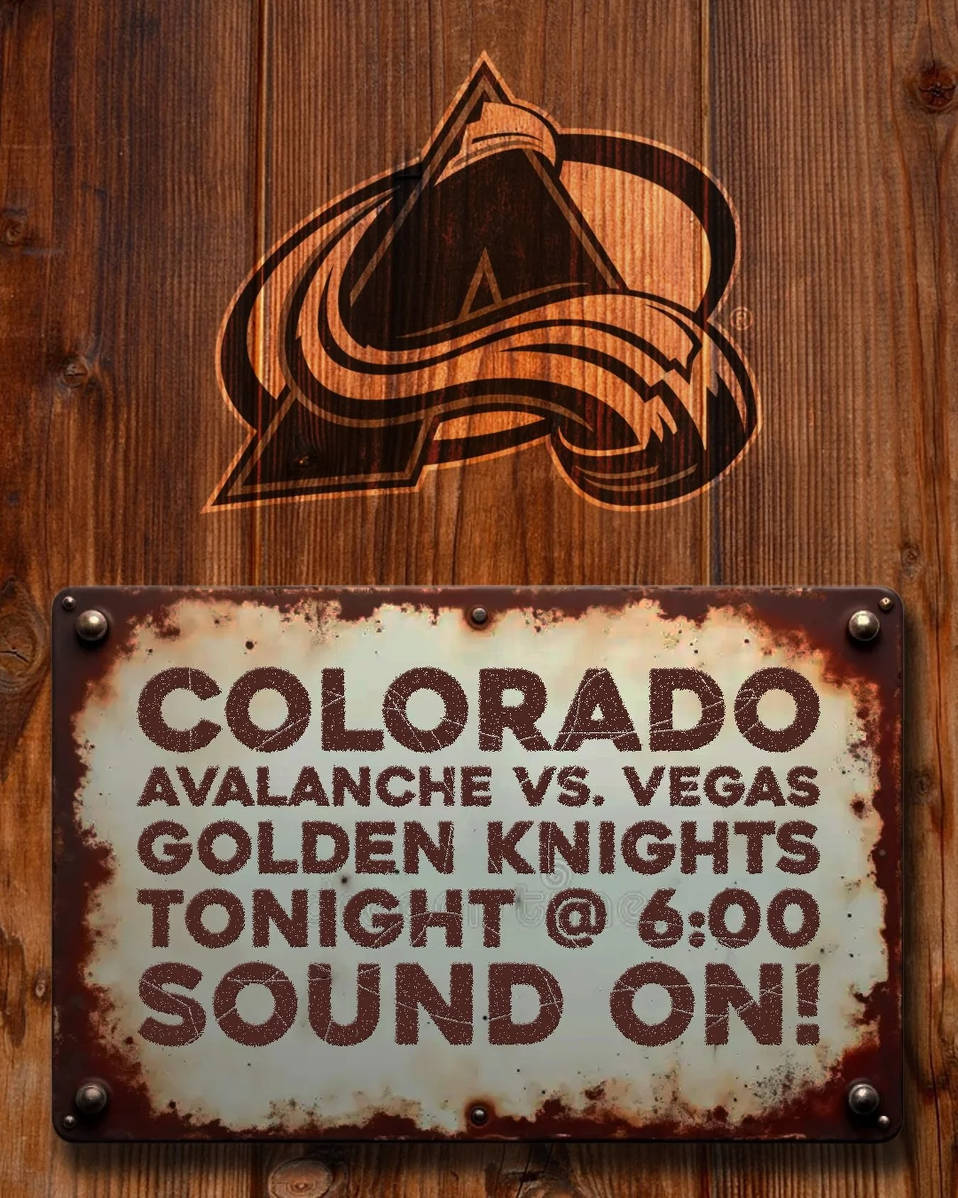 Game 1 of the Western Conference Finals is Here!

Colorado vs Vegas Tonight at 6pm!

We&rsquo;ll have Sound On for the game and Half Price Wings till 10pm!