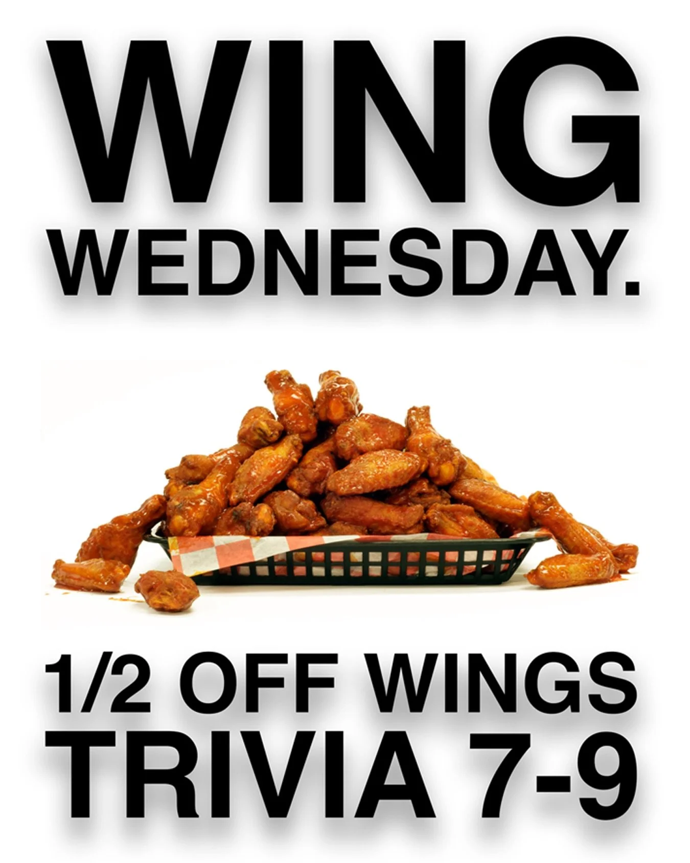 Geeks Who Drinks Trivia from 7-9 and 1/2 off Wings from 3-10!
Every Wednesday, free to play.