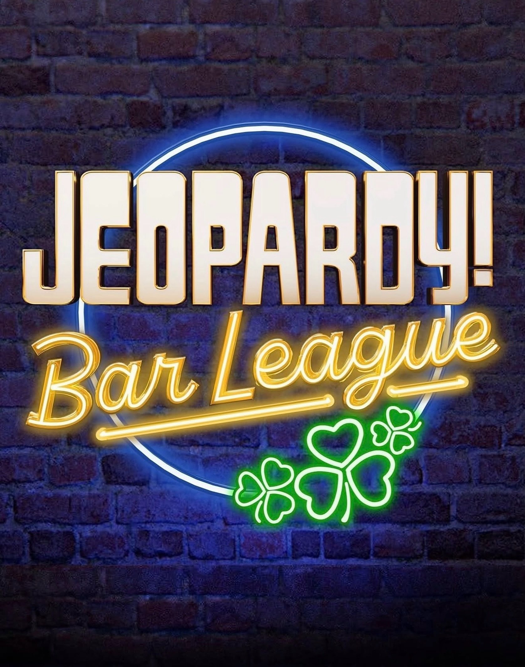 Every Monday at 7pm!

The Jeopardy! experience, complete with Daily Doubles and leaderboards.

We also have $1 Sliders! Beef, Chicken or Pulled Pork!