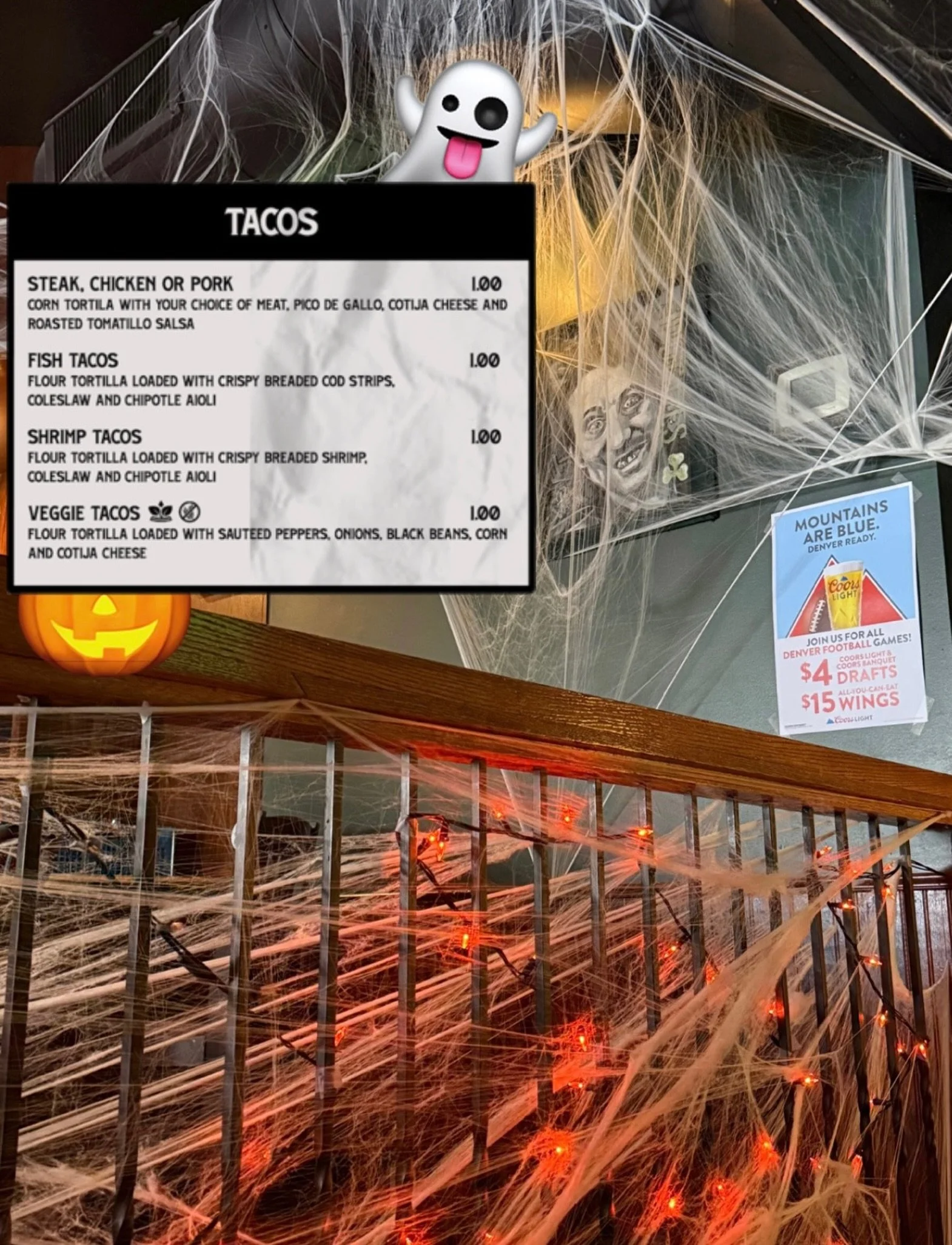 The Rover is starting to get real spooky for the @broadwayhalloween parade!

We have $1 Tacos Every Tuesday until 10pm! 

Come by and enjoy great food &amp; drink specials! 

🎃🔥👻