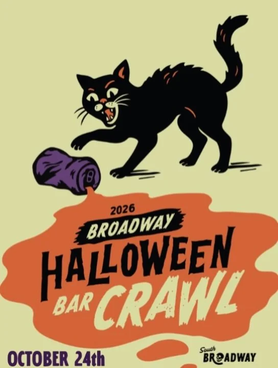 This Saturday from 6-10pm!

The 2026 @BroadwayHalloween Bar Crawl!

Dress up and get down! 🎃🕺🏻

We have a DJ from 9-Close and great drink specials!