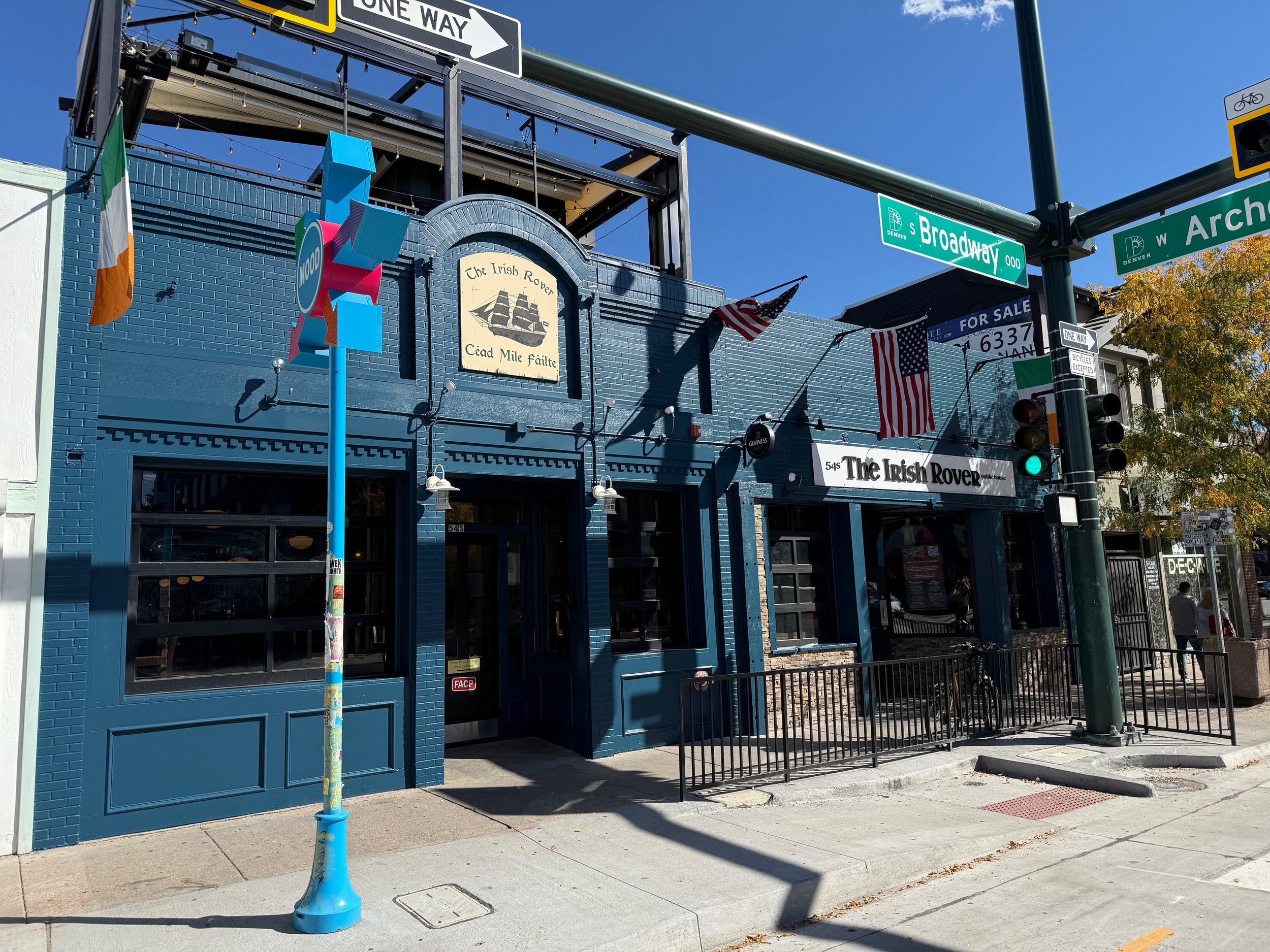 Exterior — The Irish Rover Pub