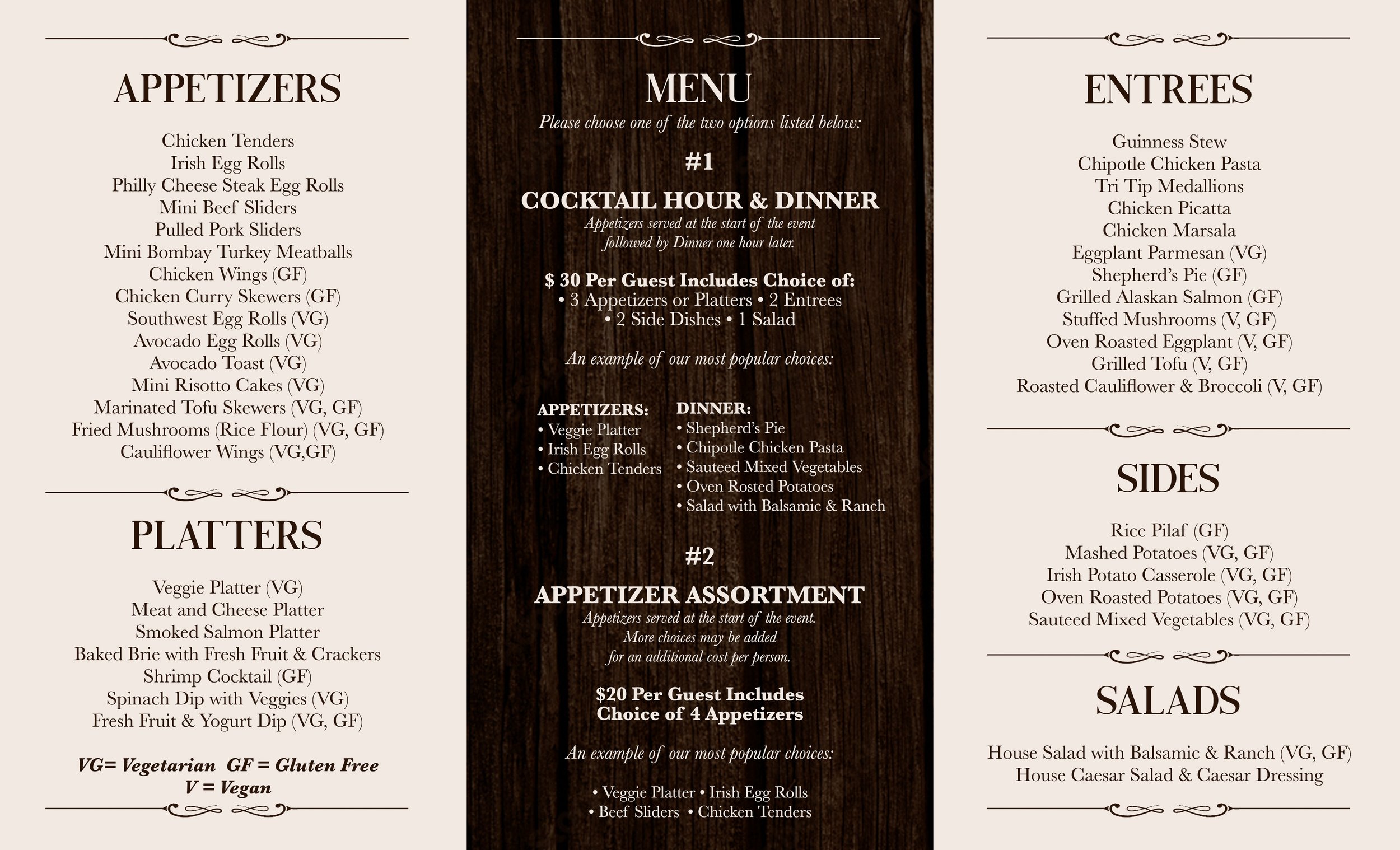 Menu At The Irish Rover Pub , McCarthy’s Irish Pub, Puebla – CBSXY