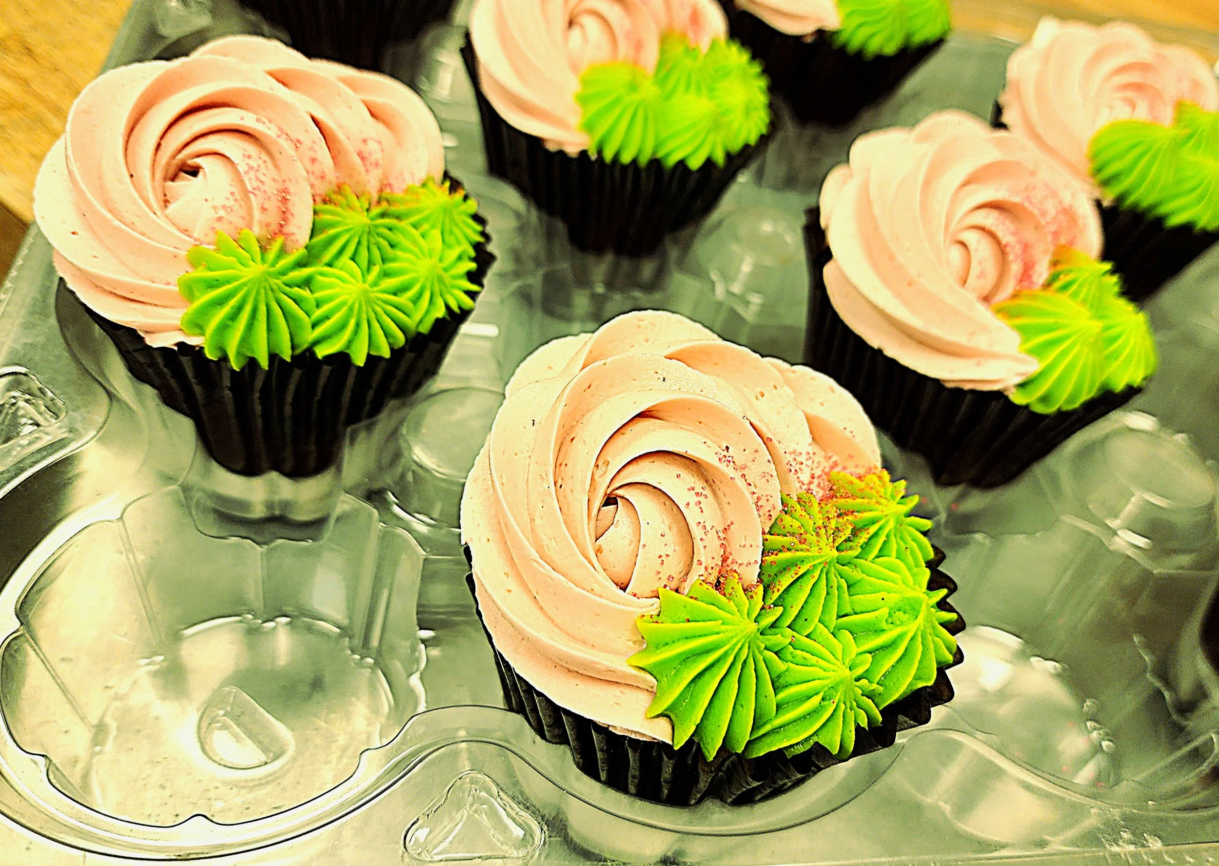 Strawberry rhub cupcakes.jpg