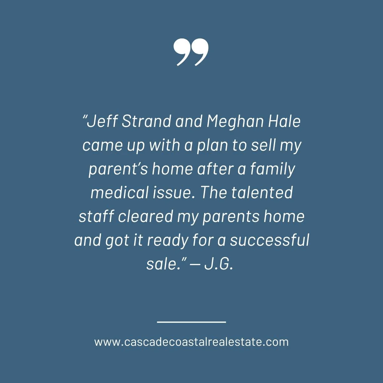 When life throws the unexpected, having the right plan &mdash; and the right people &mdash; makes all the difference. 💙

We were honored to help this family navigate a difficult moment and take the stress out of selling their parents&rsquo; home. Fr