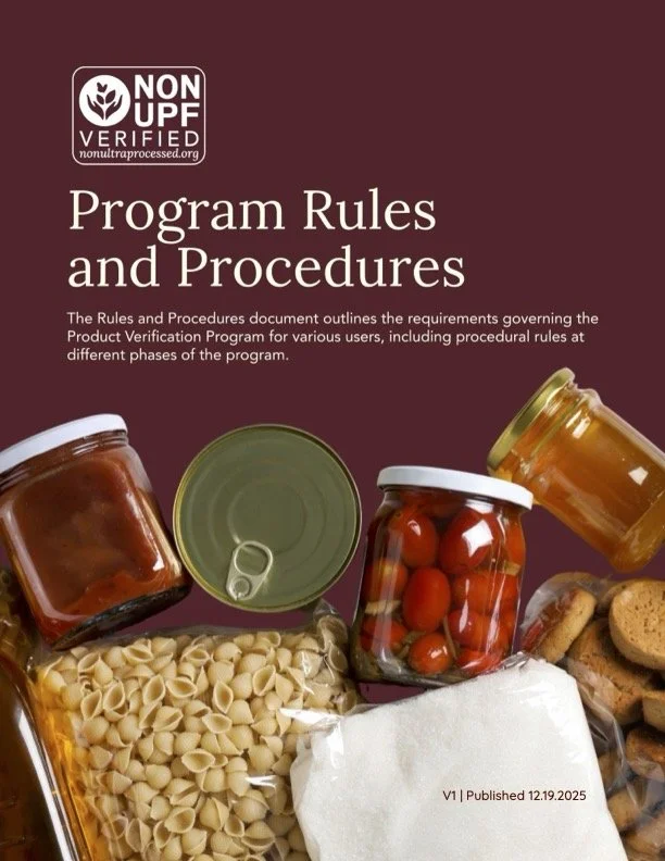 Non-UPF Verified Program Rules and Procedures v1 cover