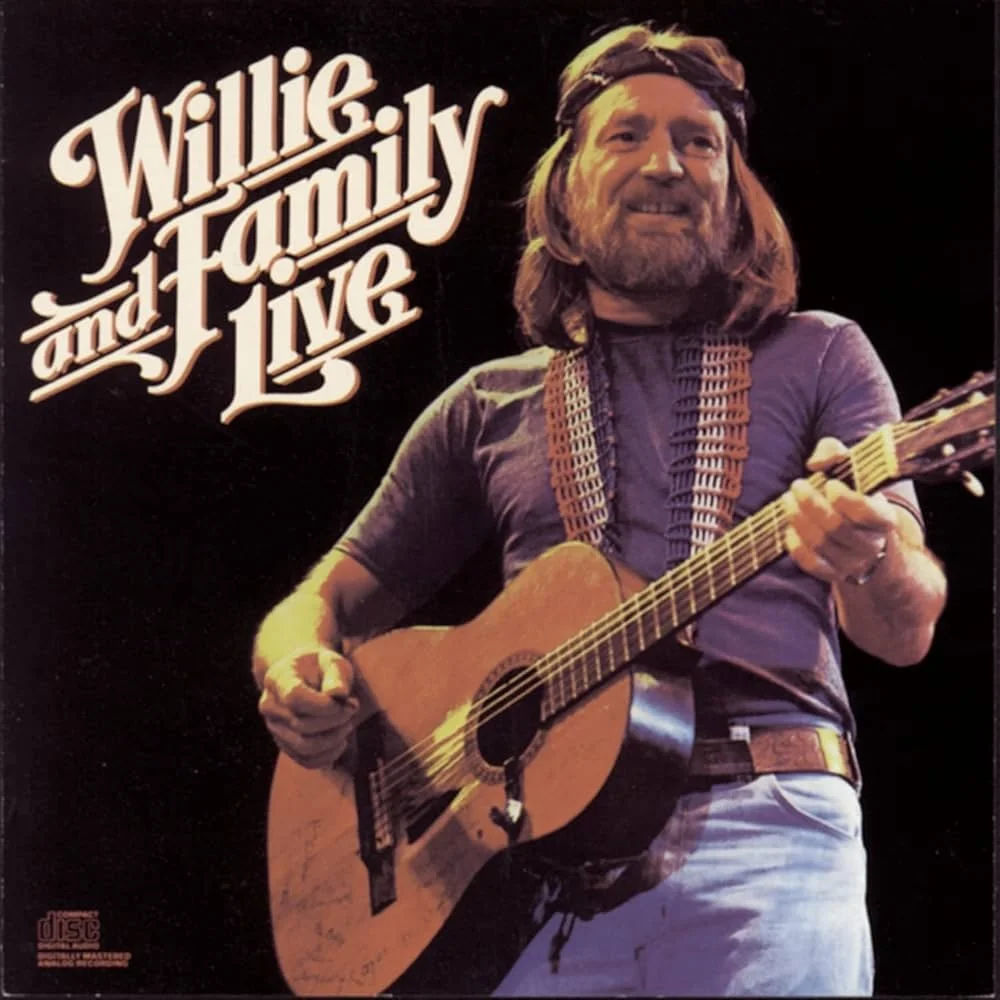 I got this in the back of an antique store! I cried seeing Willie live this past summer (to Whiskey River of all songs).