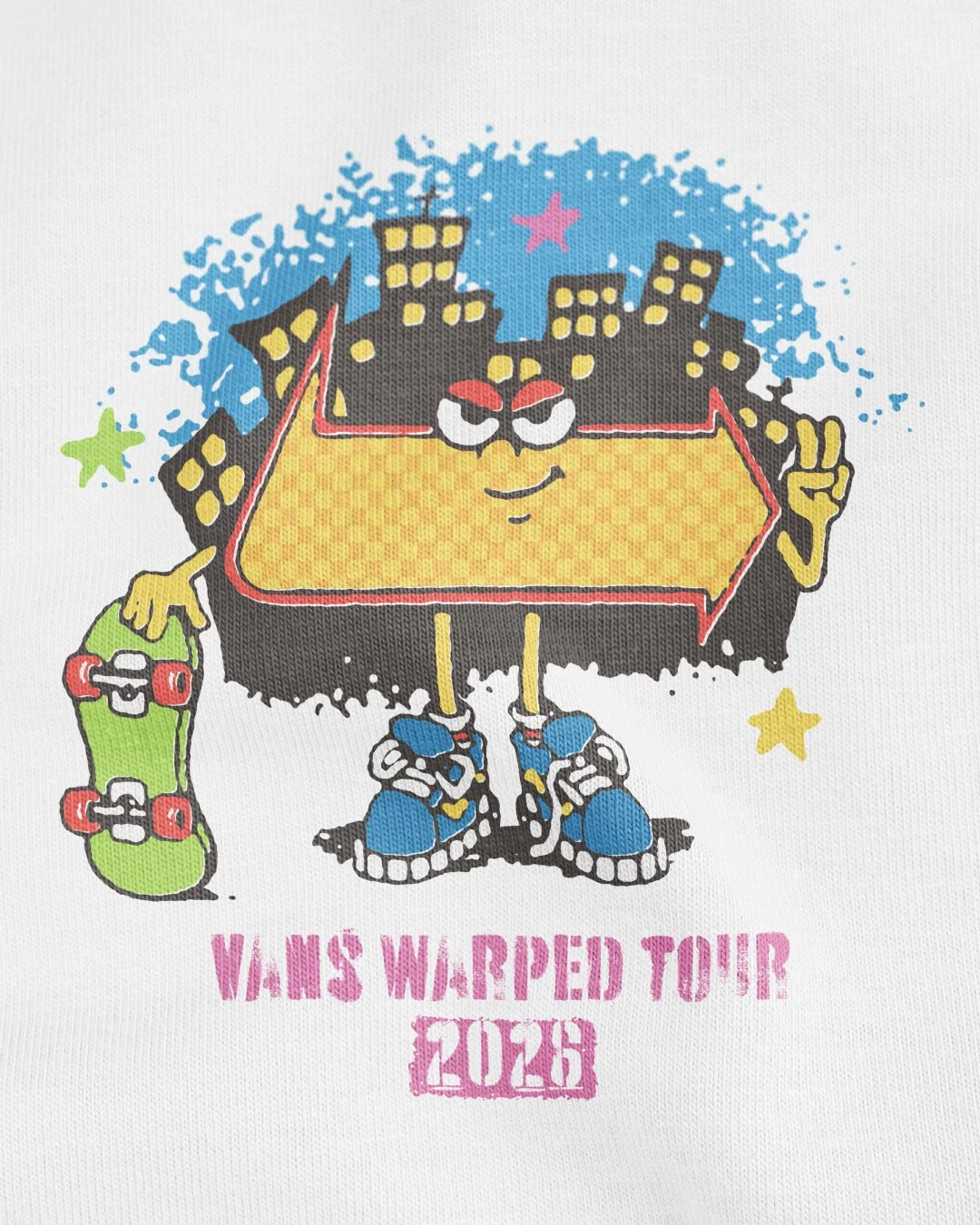 VANS WARPED TOUR: Unused graphic
