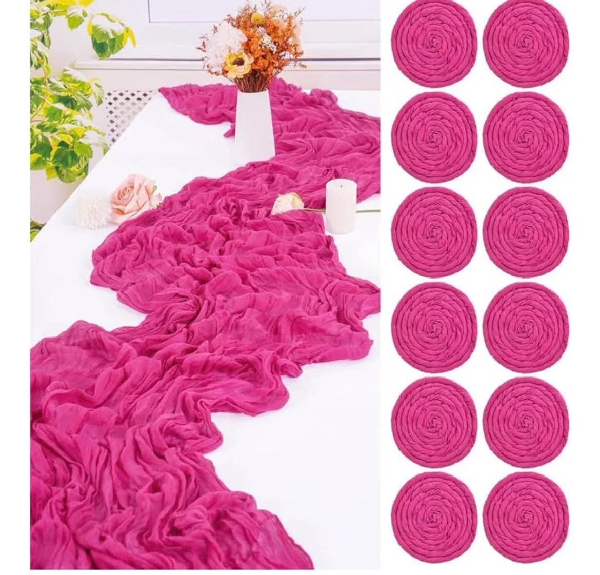 Hot Pink Quantity: 12