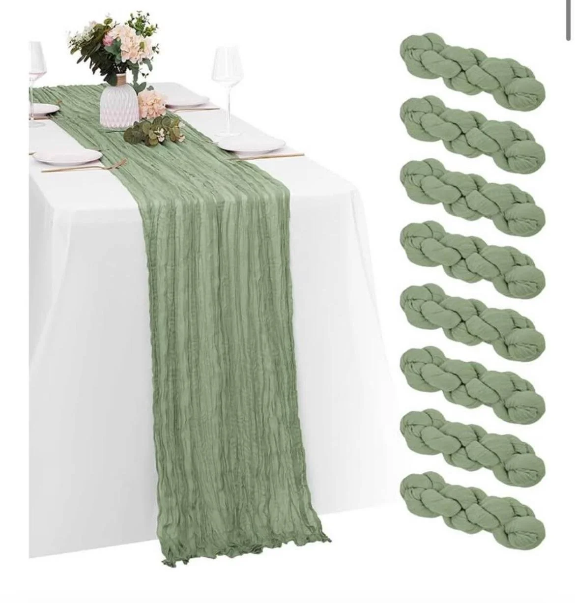 Sage Green Quantity: 8