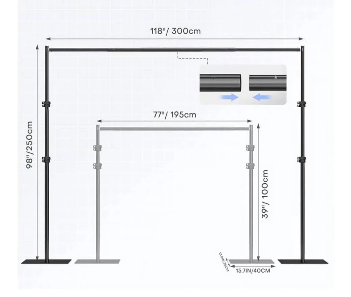8x8 Backdrop Stand