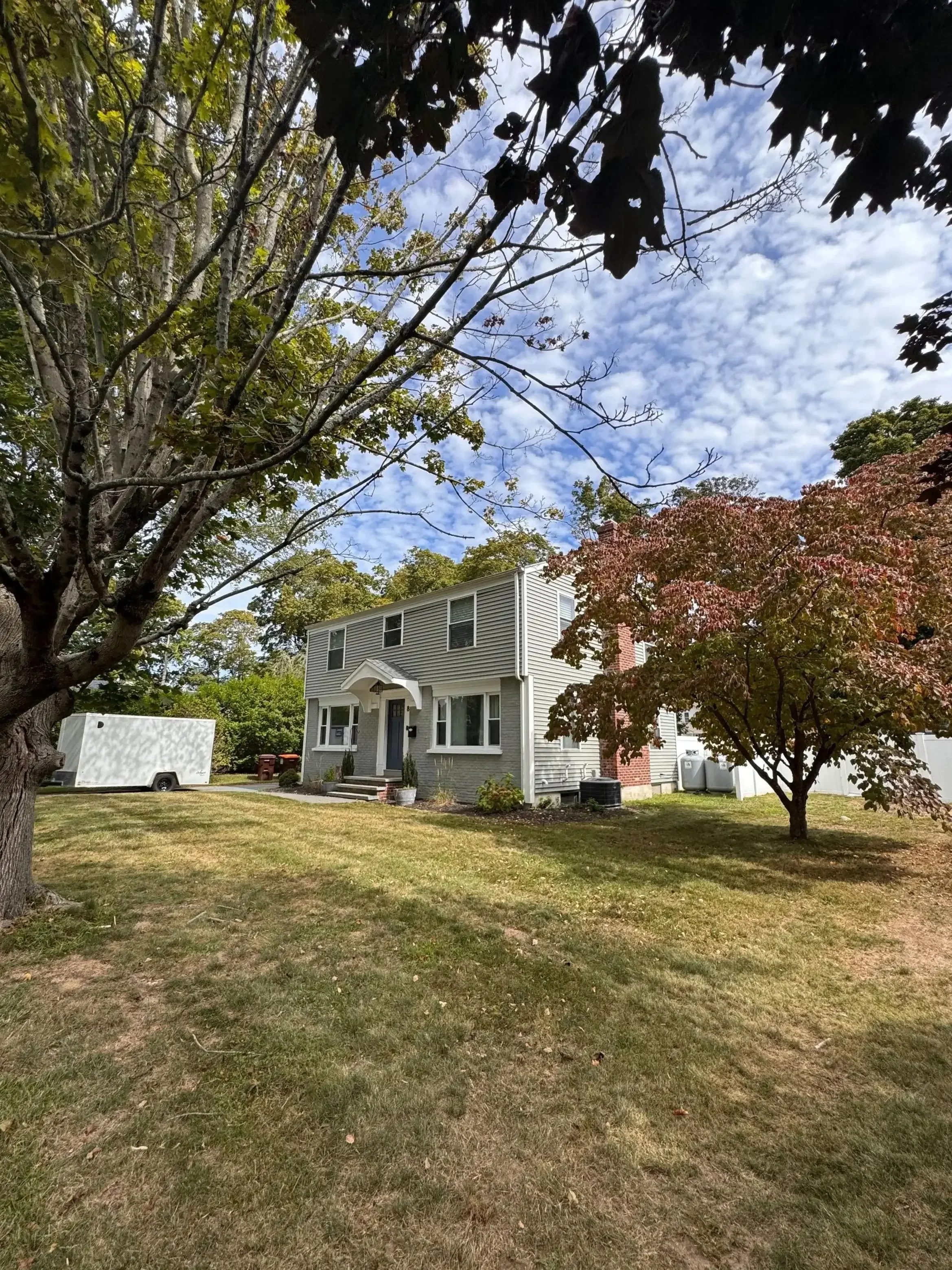 Lawn Care - a beautiful lawn yard in Connecticut, Diamond Image keeping grass greener, flowers more vibrant, and clients happier