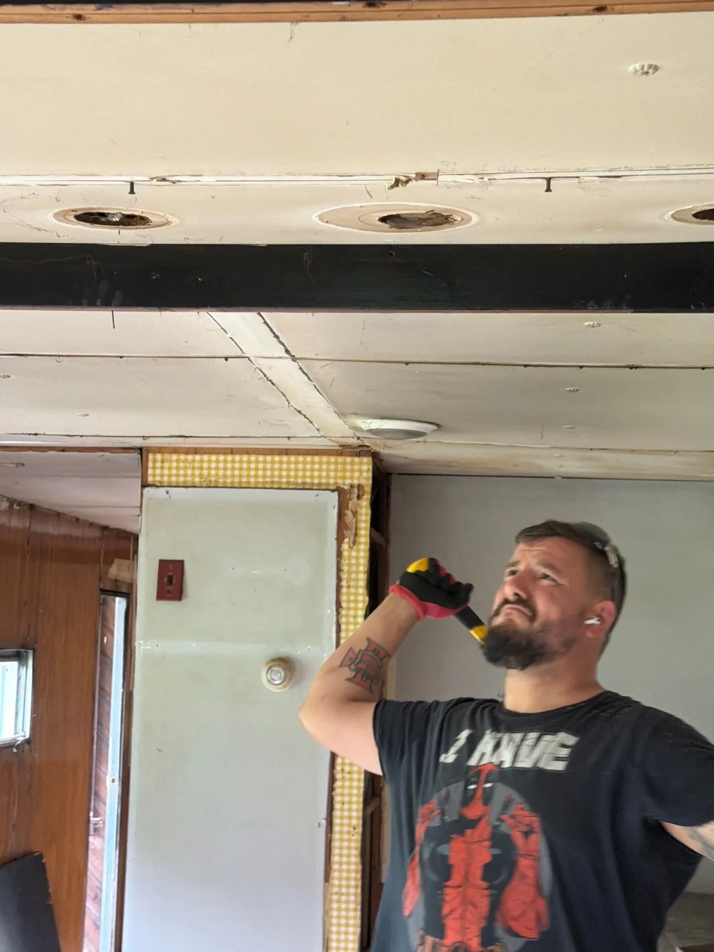 Diamond Image LLC crew working on whole house remodel interior demolition in Connecticut