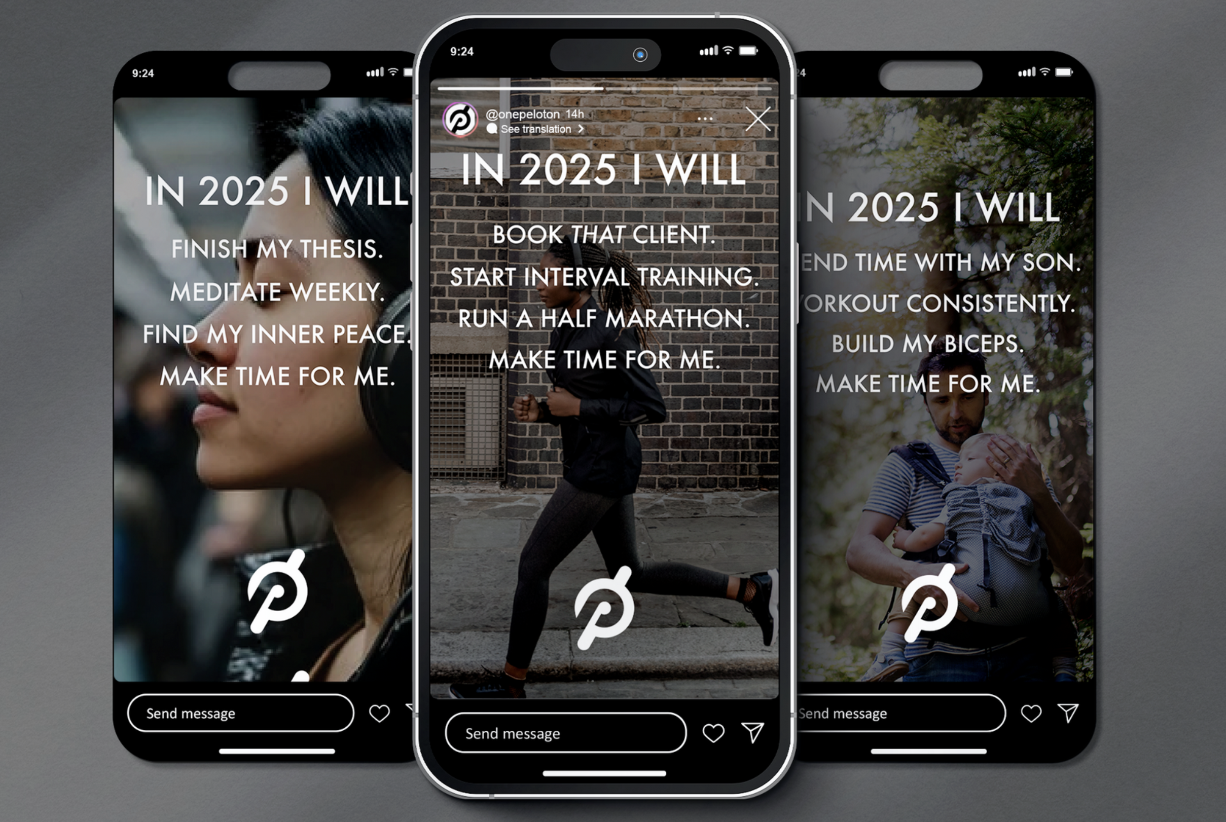 Social media ads show how Peloton and health goals can fit into different lifestyles