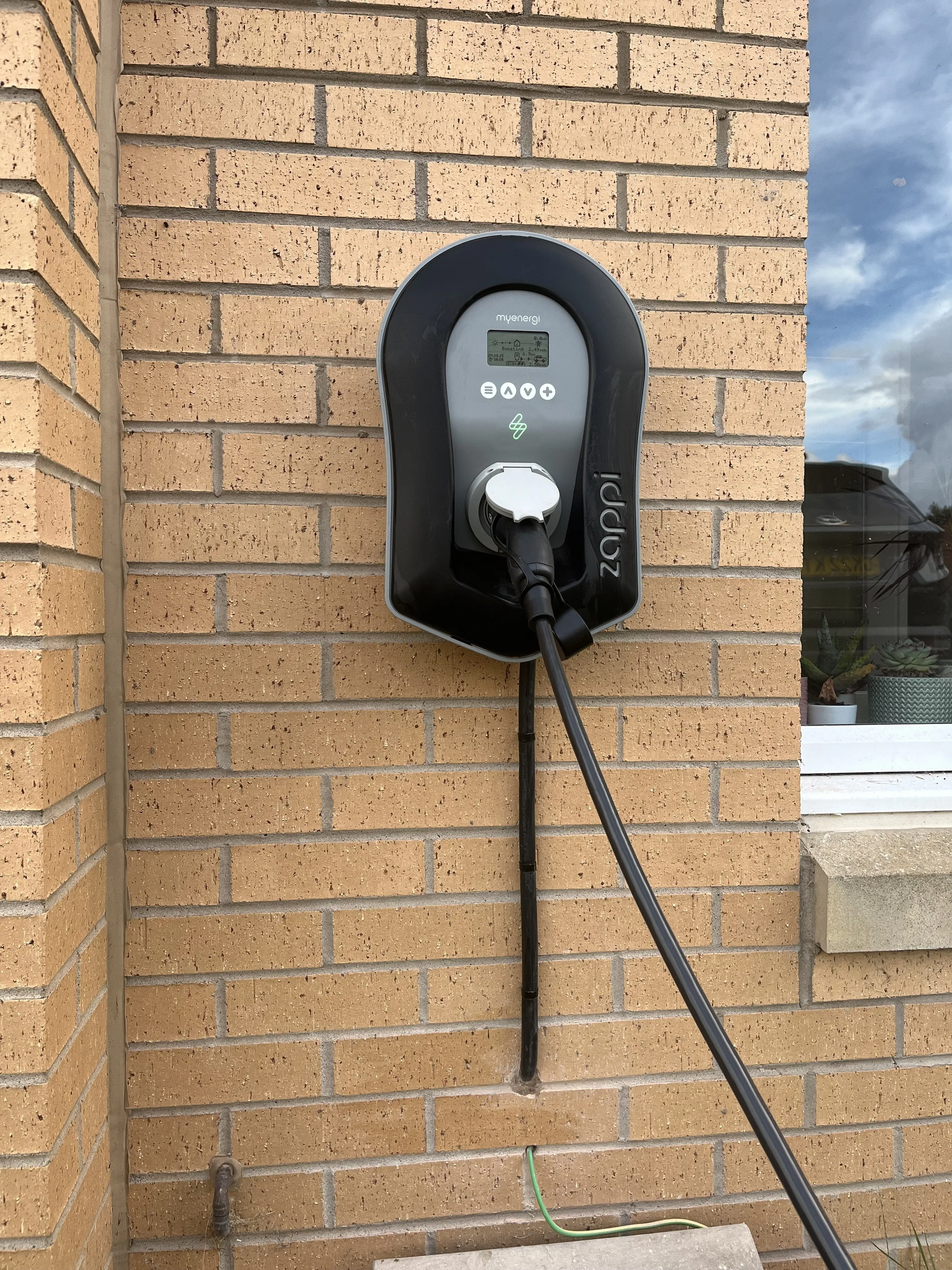 EV charger installation