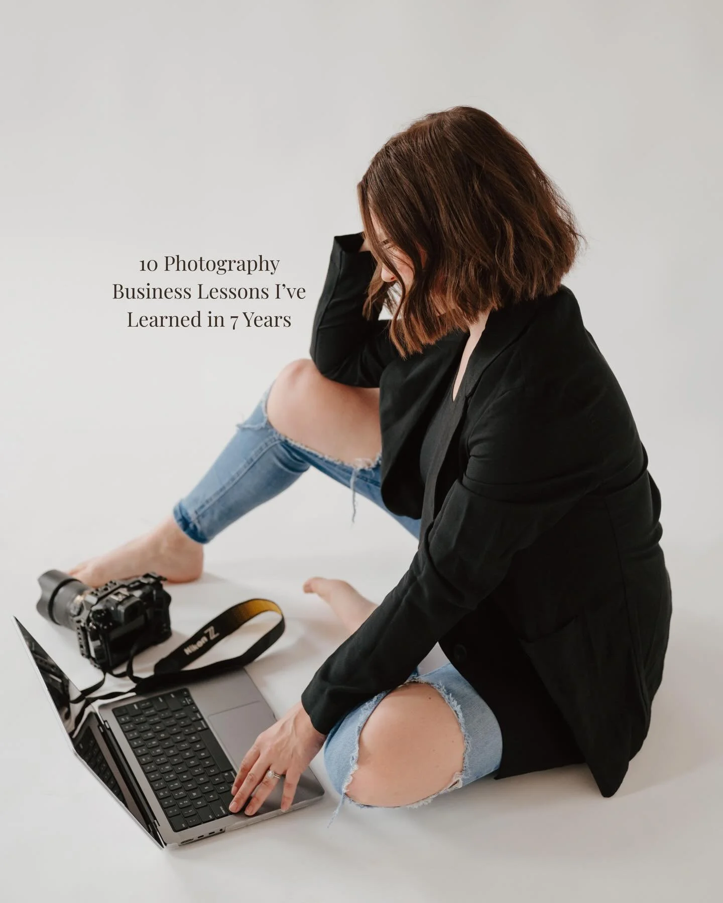 10 photography business lessons I've learned after 7 years of business. 

#photography #photographybusinesstips #newbornbabyphotography #familyphotographer