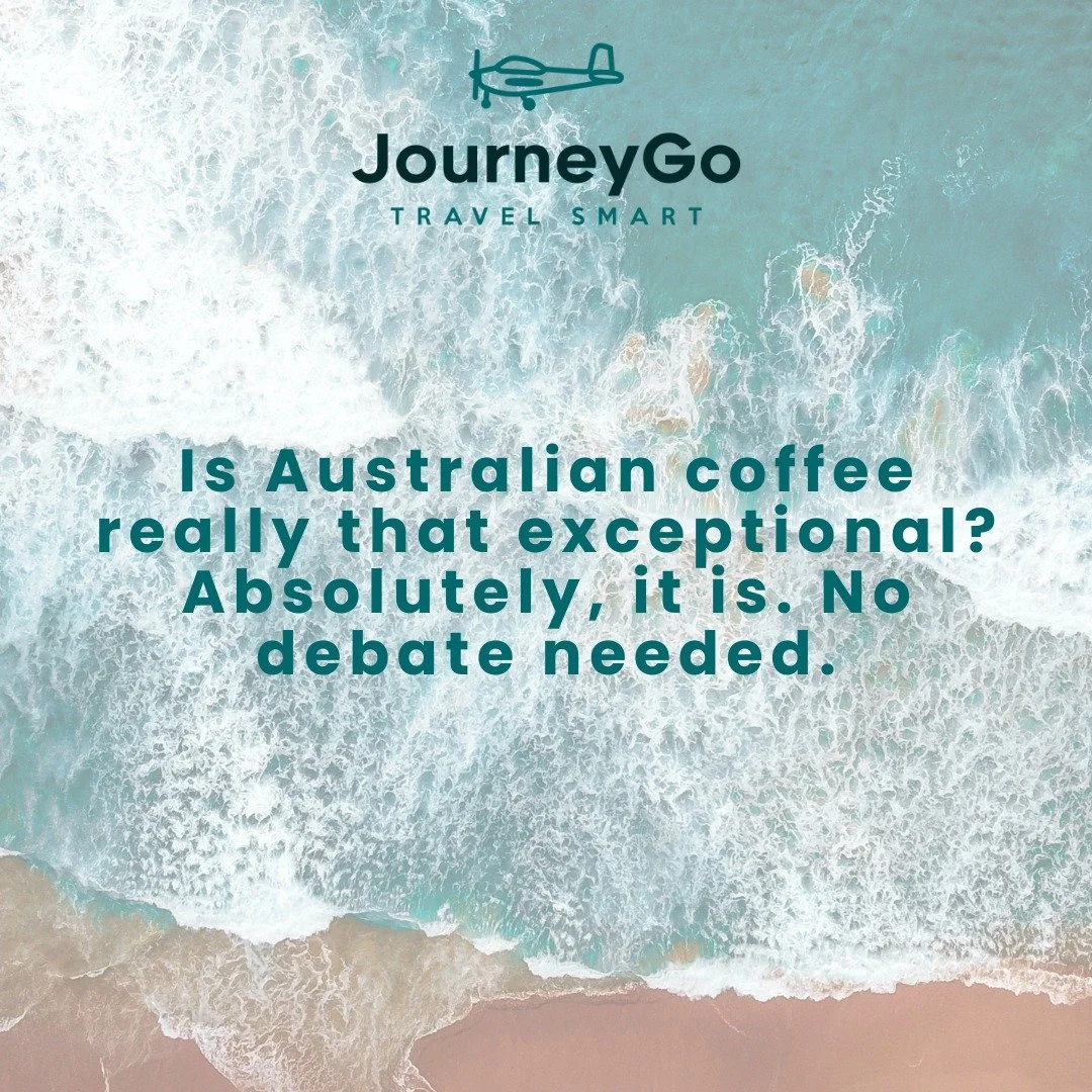 Is Australia coffee really that exceptional? You will answer this question on day 1 as Australia is full of amazing cafes. Forget filter or instant coffee now that you are in Australia and enjoy a perfect flat white. What is a flat white? Let us guid