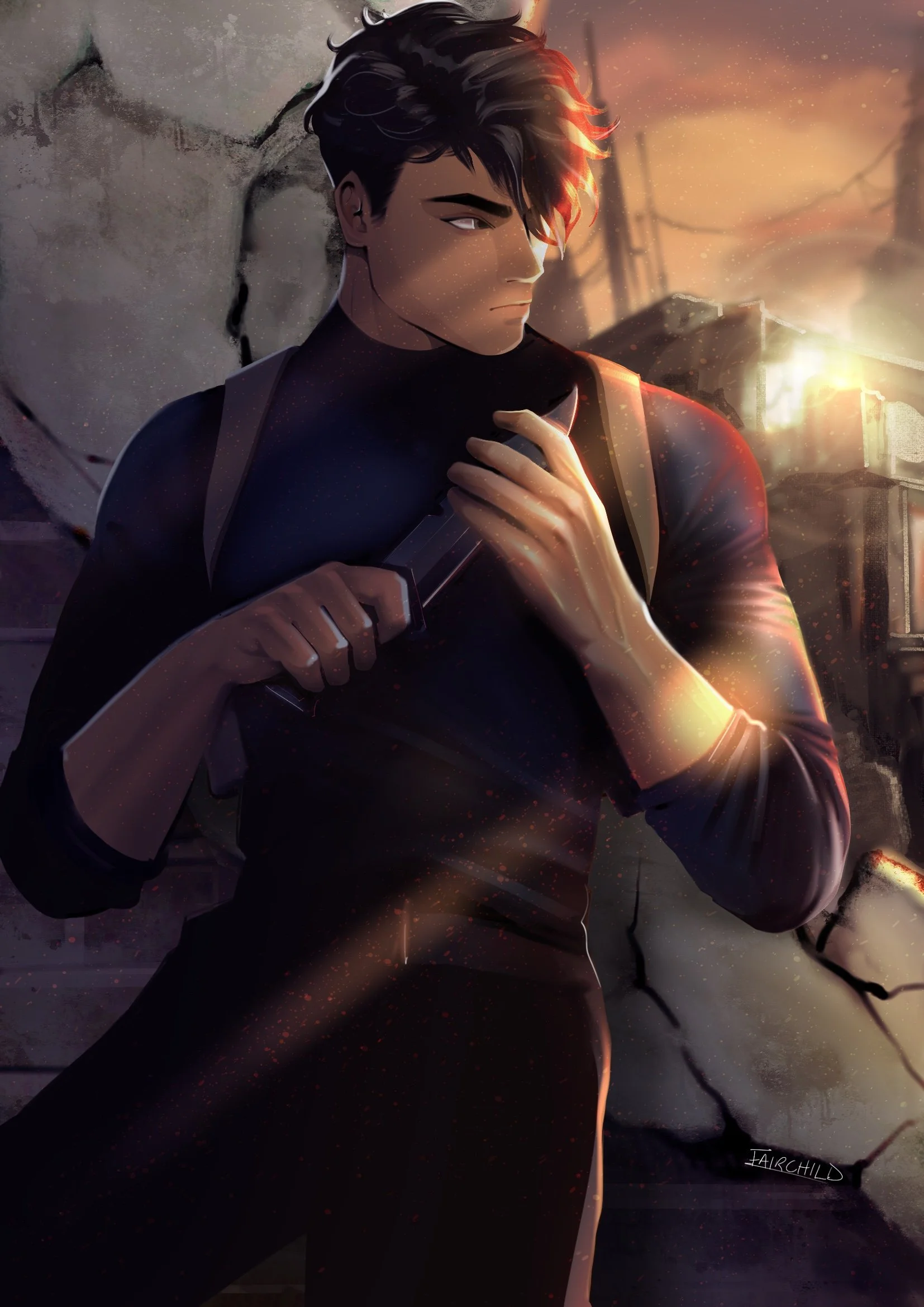 Character: Takeshi
Book: Us Dark Few series
Author: Alexis Patton