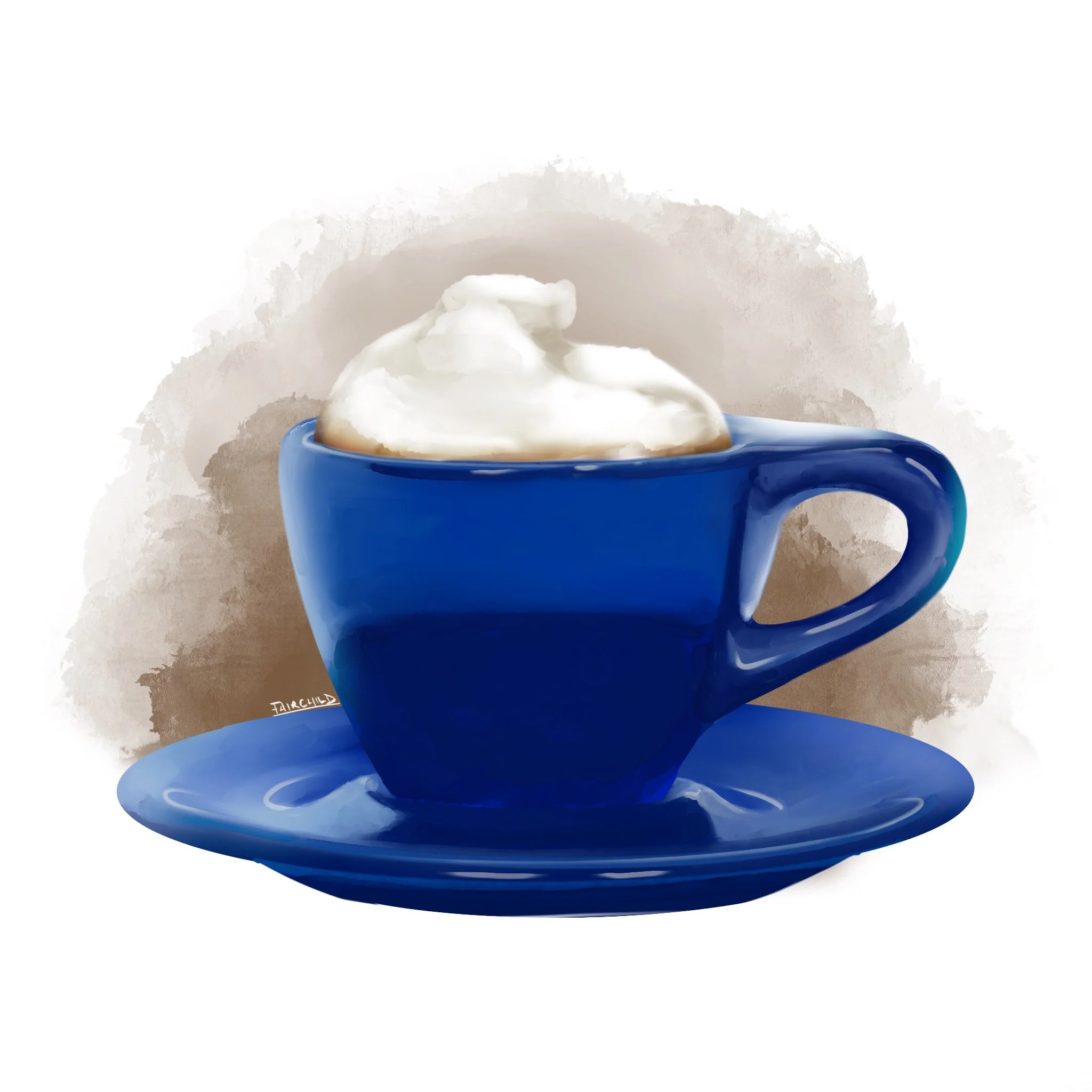 Macchiato: A similar version is available for purchase in my Etsy shop