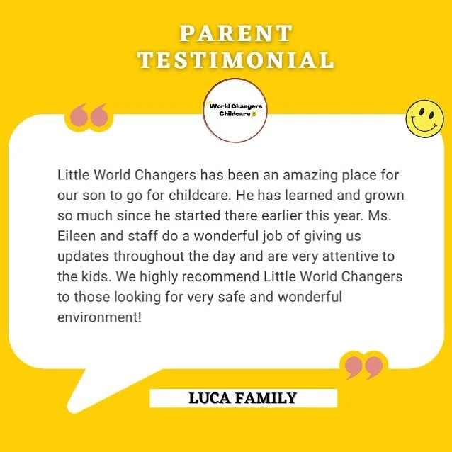 💛 We&rsquo;re feeling grateful today! 

A huge thank you to the Lucas family for trusting us with their little one and for sharing such kind words about their experience with us. Every smile, milestone, and memory we share means the world to us! 🕊️