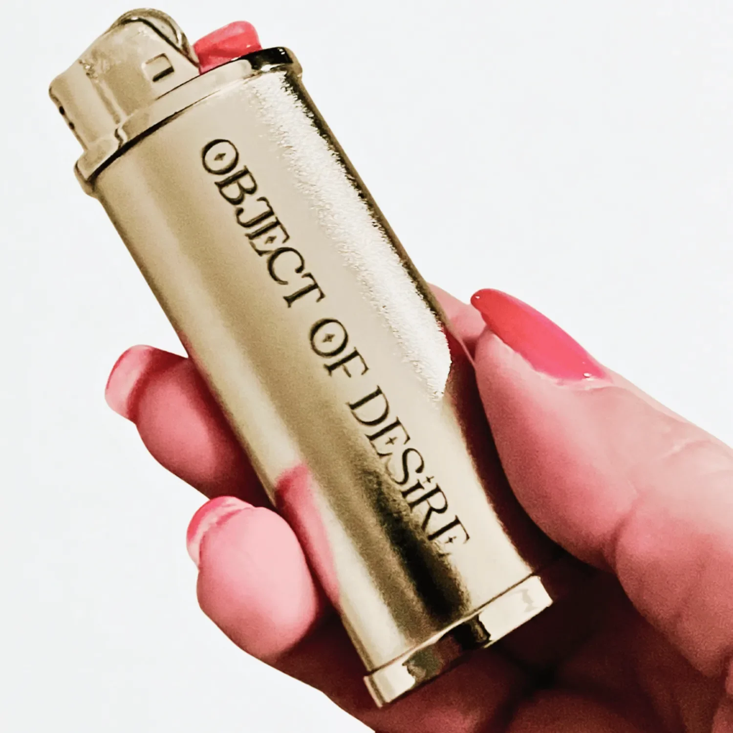 Engraved Silver Steel Bic Lighter Sleeve